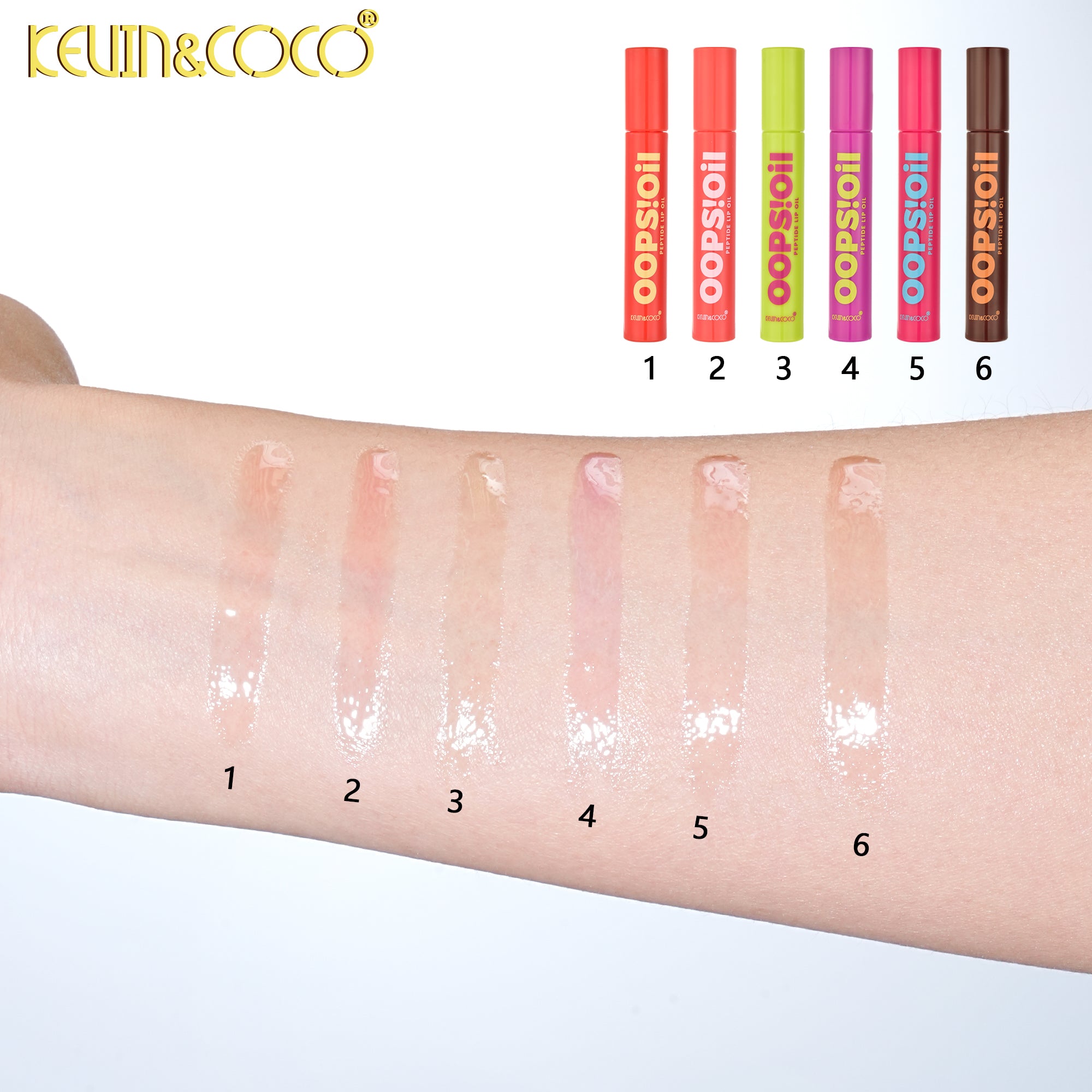 Color-Statement Lip Gloss Oil-36PCS(KC1434)