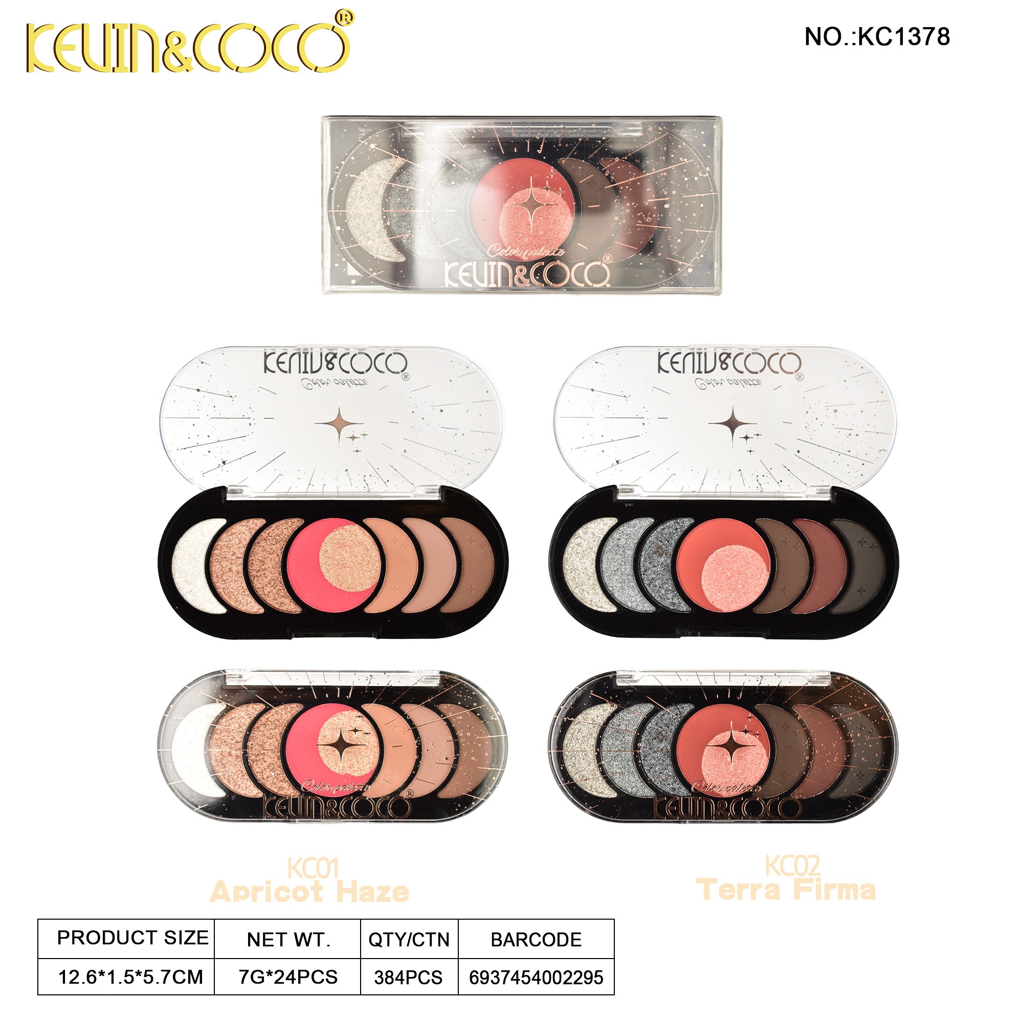 Starlight Speckle All-in-One Face & Eye Palette-24PCS(KC1378)