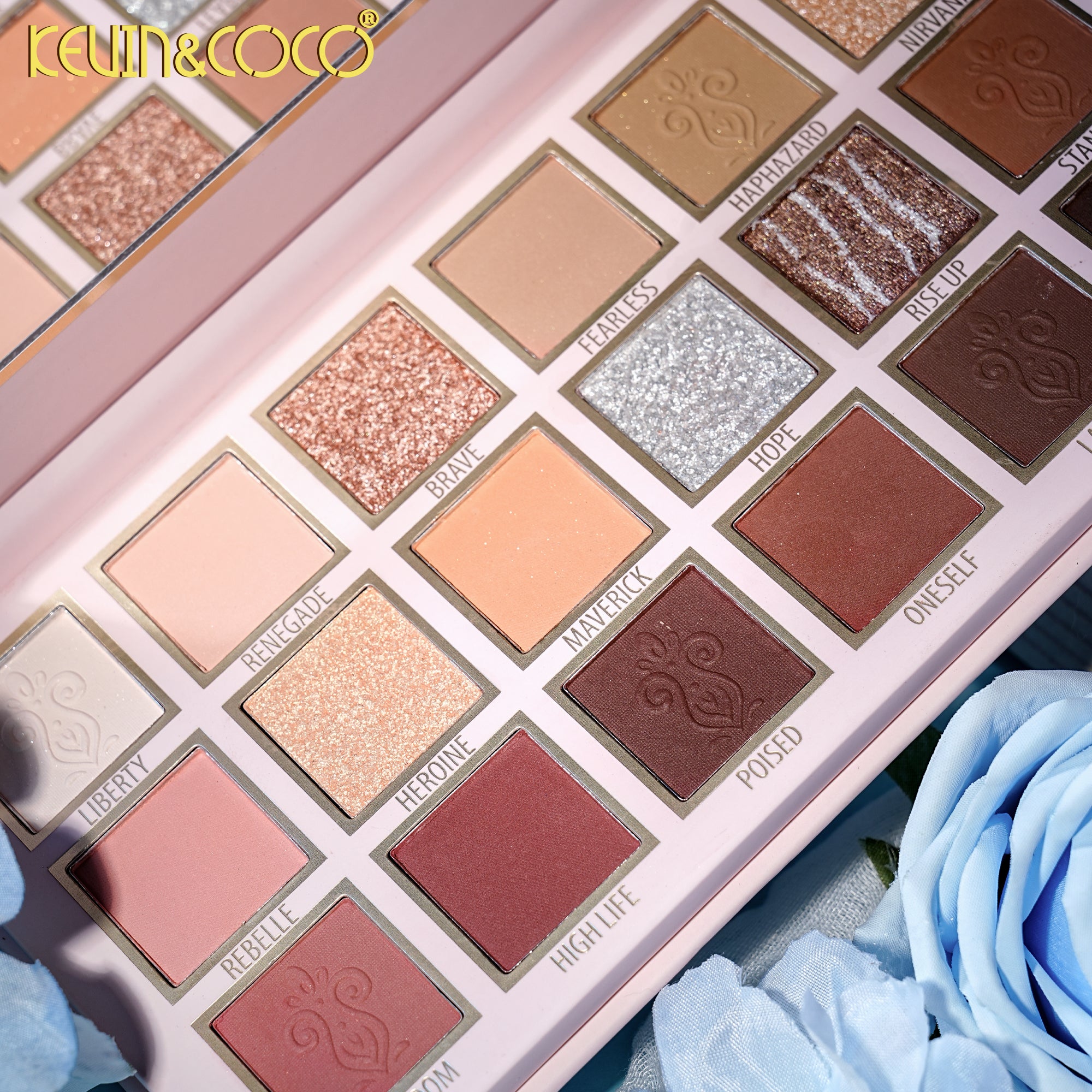 Sacred Love - Crushed Diamond 18-Color Eyeshadow Palette-6PCS(KC1468)