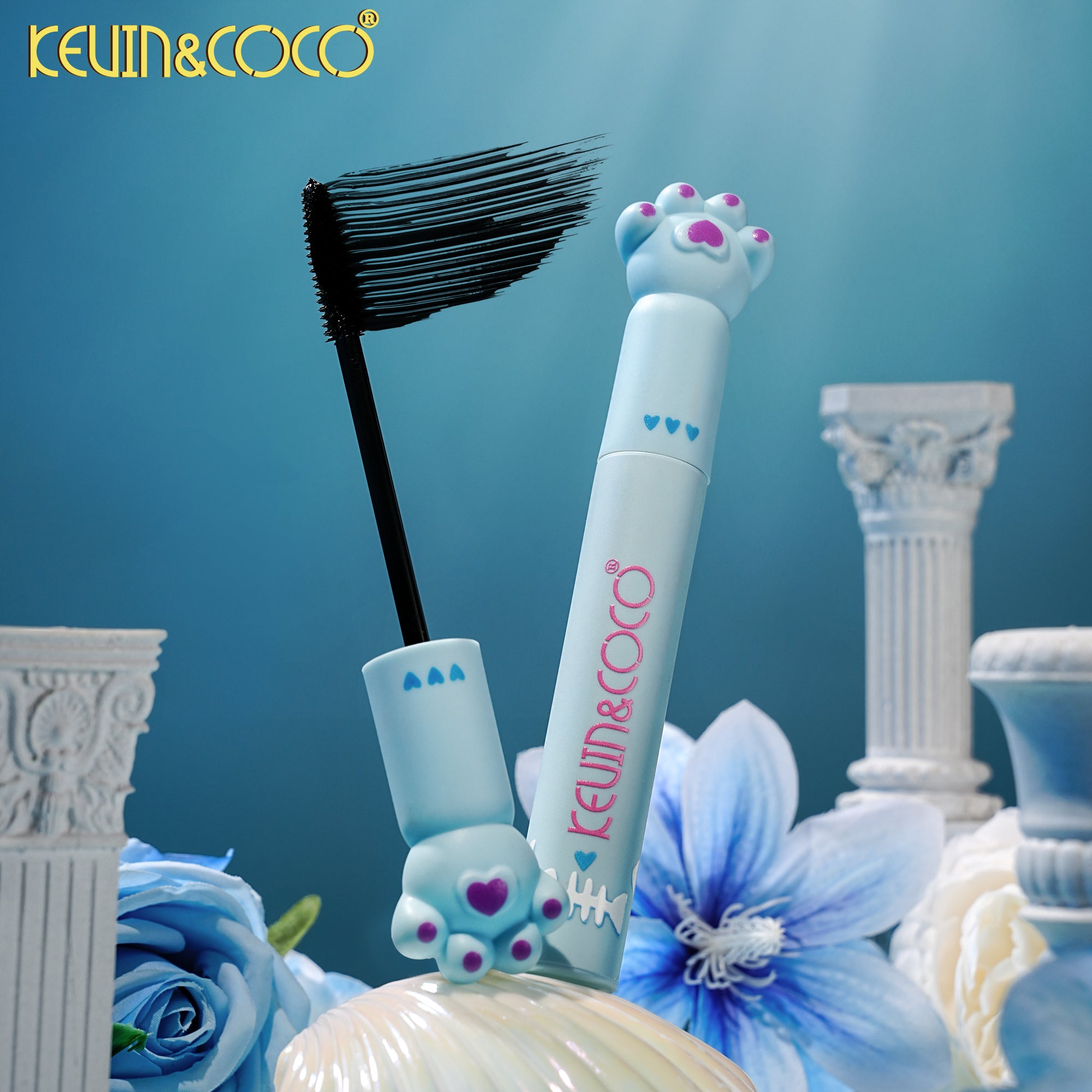 Ocean Cat Eye Eyeliner + Mascara Duo-12PCS(KC1371)
