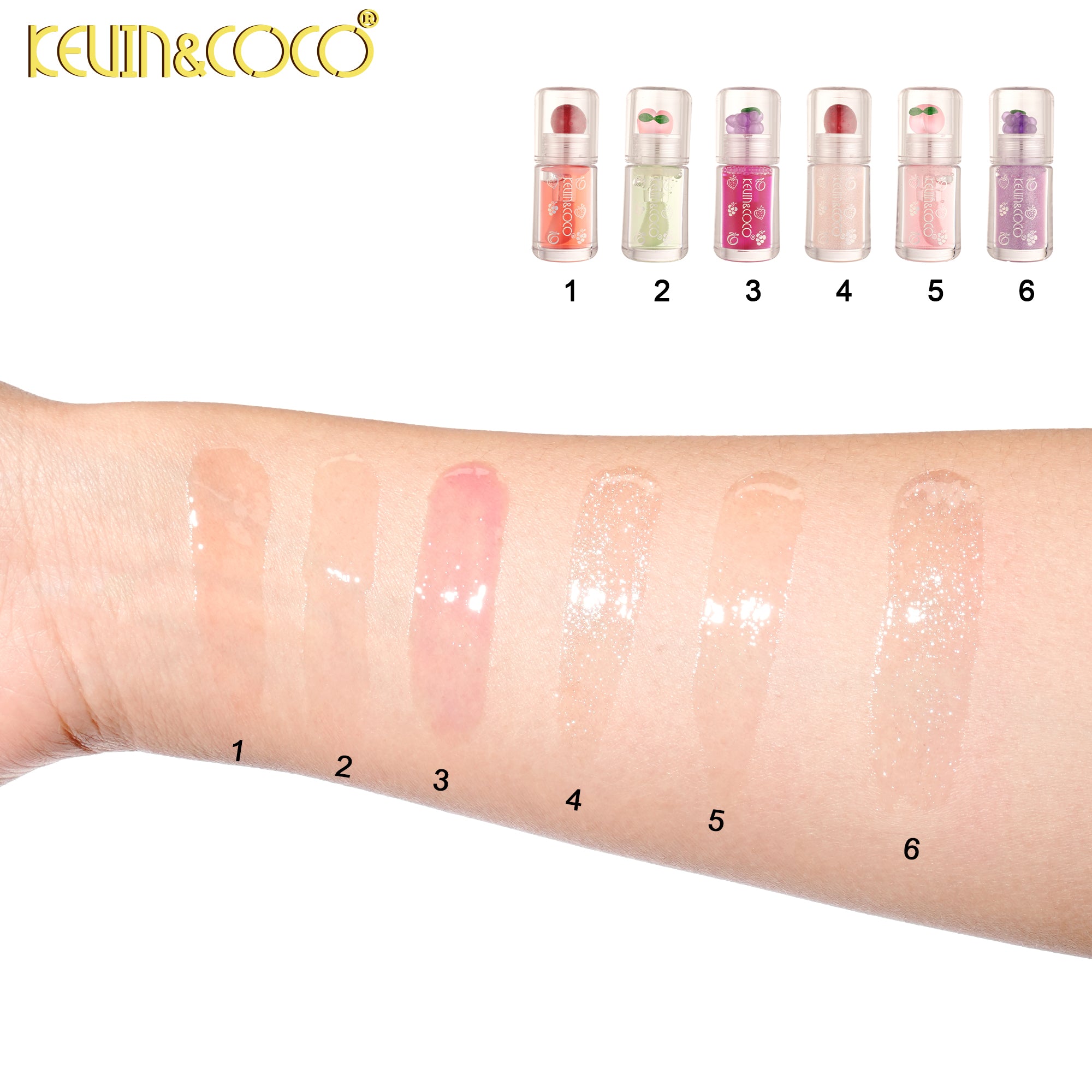 Honey Gloss Shake & Glow Lip Oil-24PCS(KC1507)