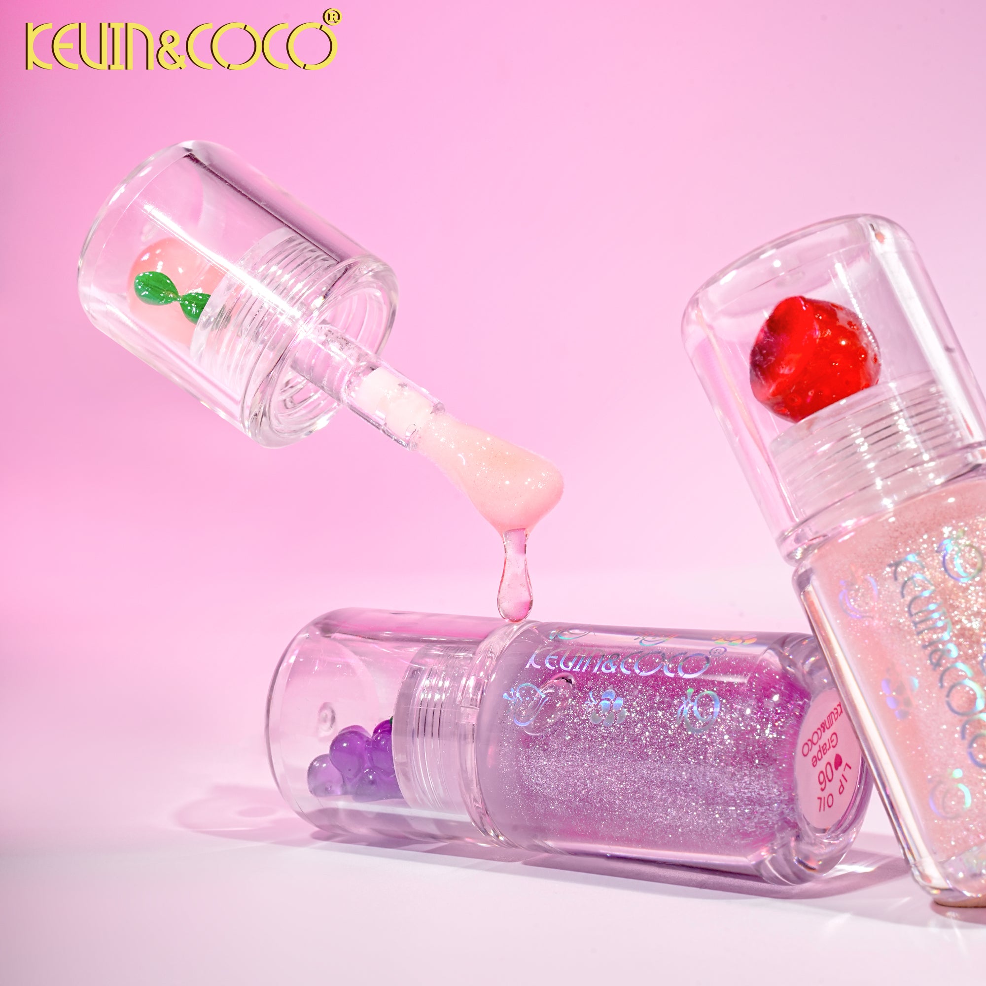 Honey Gloss Shake & Glow Lip Oil-24PCS(KC1507)