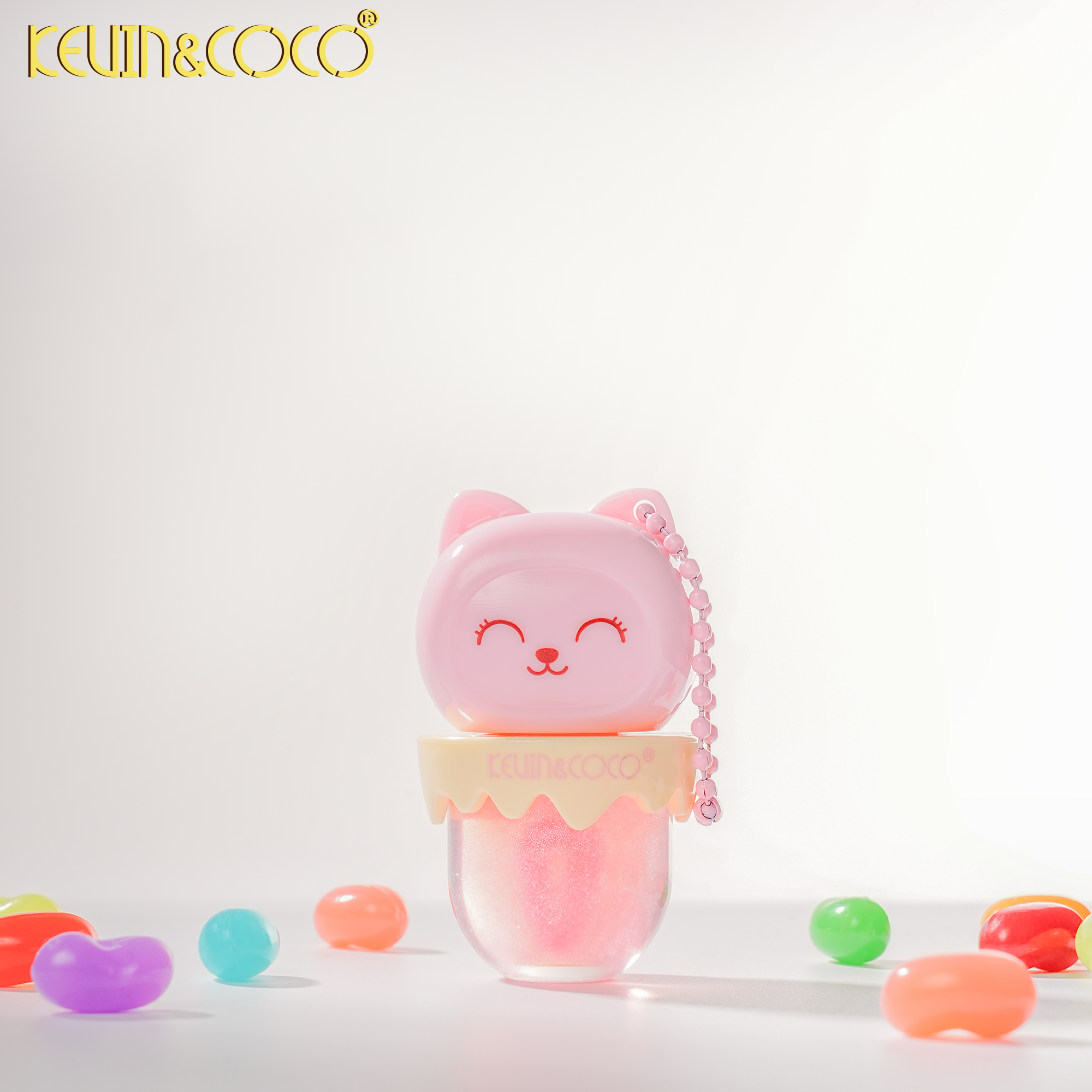 Cute Cat Color-Changing Lip Oil-24 PCS(KC1506)