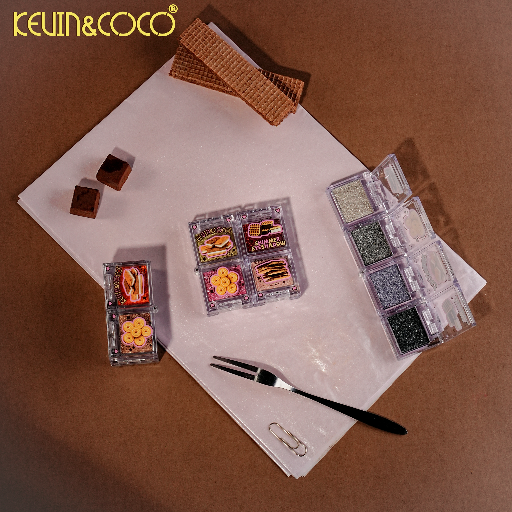 Chocolate Biscuit – Sparkling Eyeshadow-24PCS(KC1450)