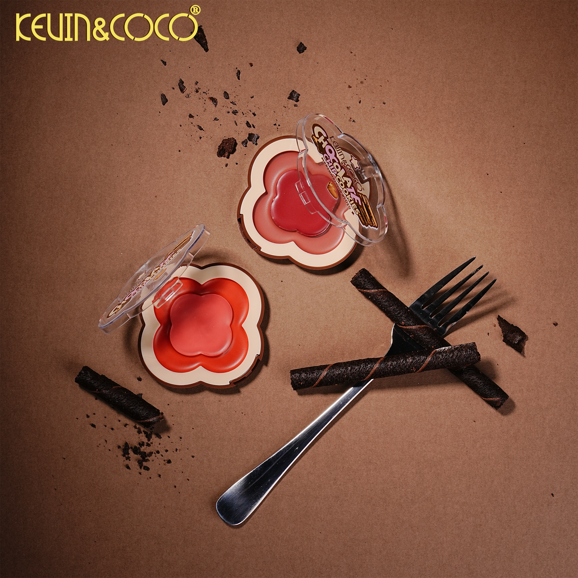 Chocolate Biscuit - Matte Silk Blush-12PCS(KC1452)