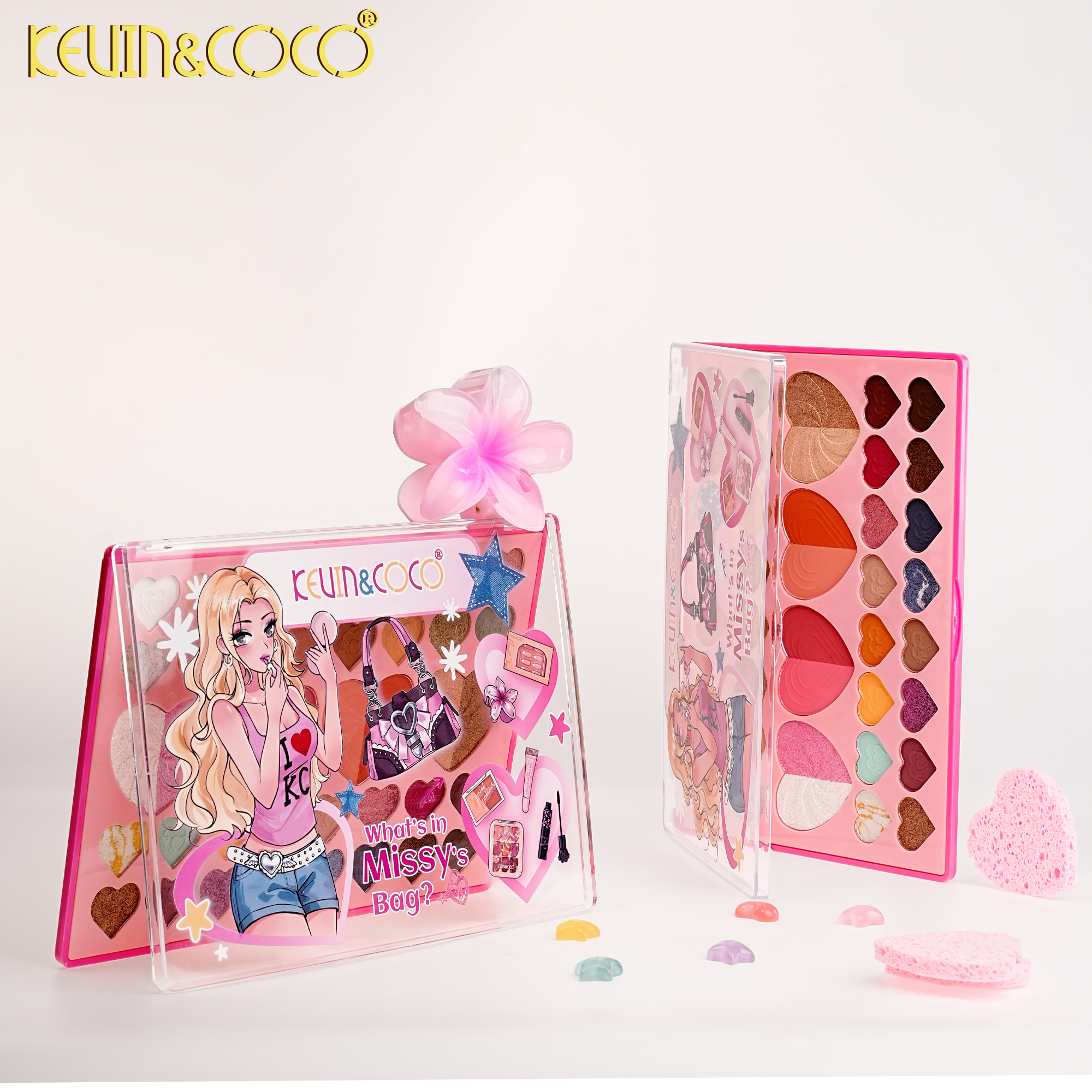 Sweet Pink Backpack 36-Color Face Palette-6PCS（KC1571）