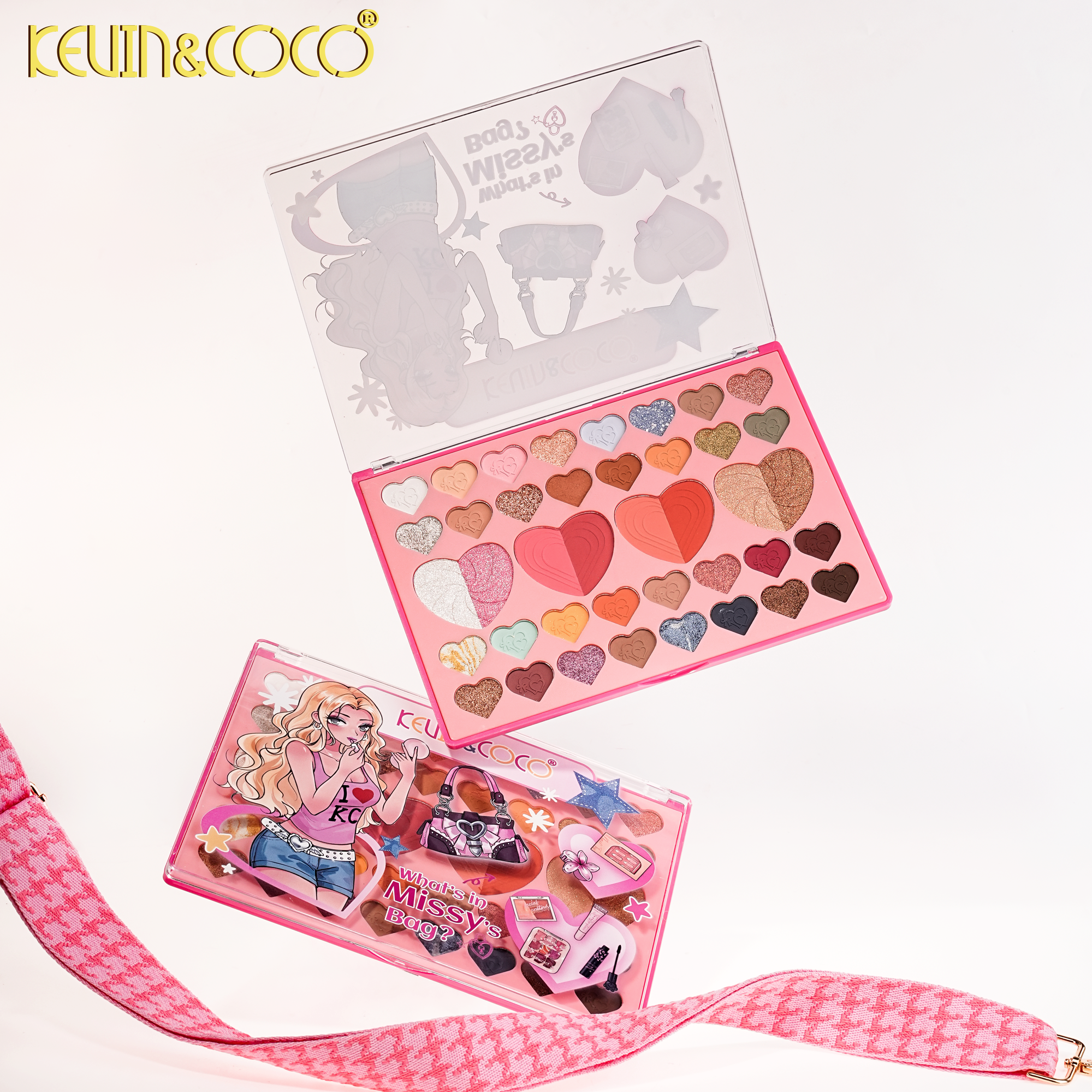 Sweet Pink Backpack 36-Color Face Palette-6PCS（KC1571）