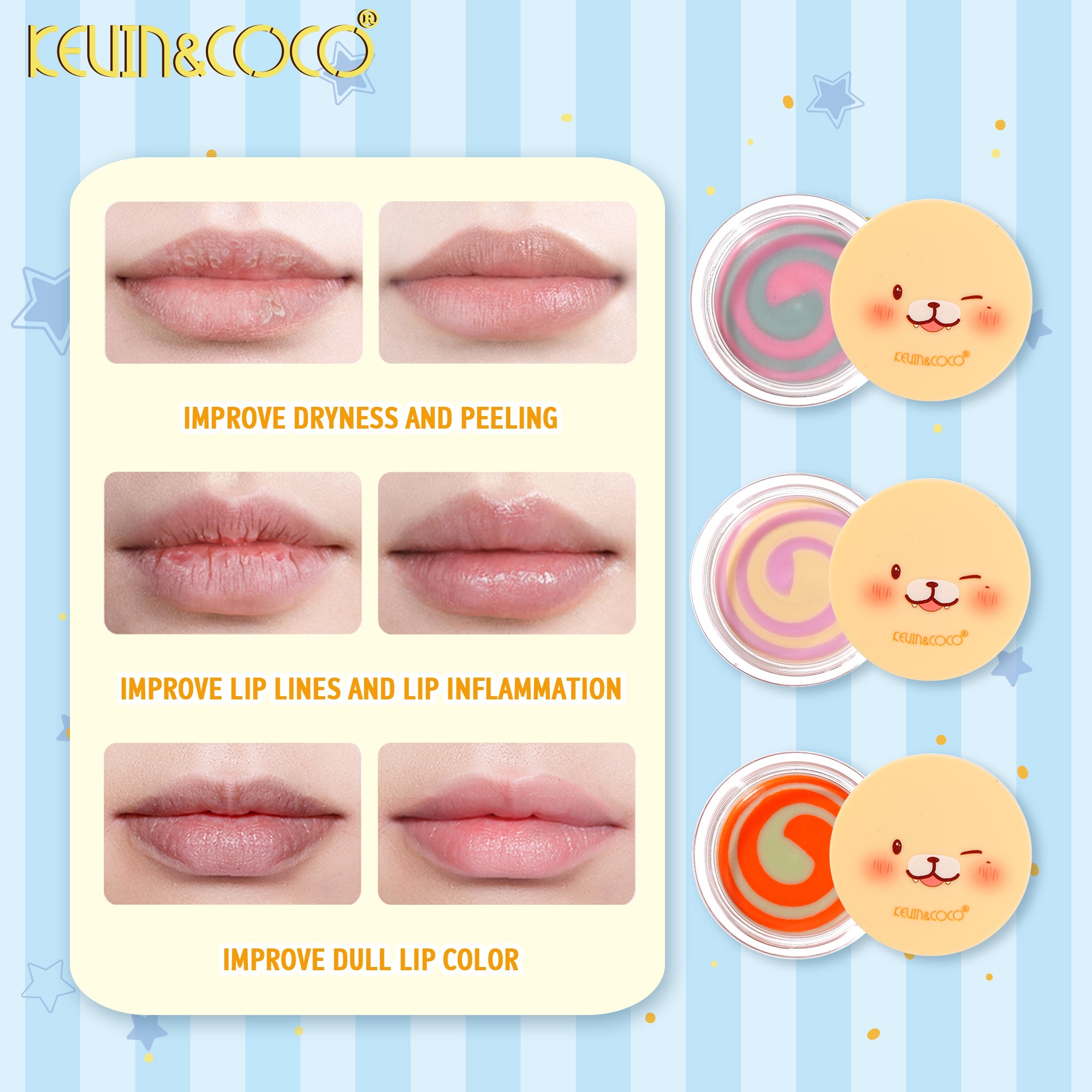 Animal Fantasia – Lip Mask --24PCS(KC1358)