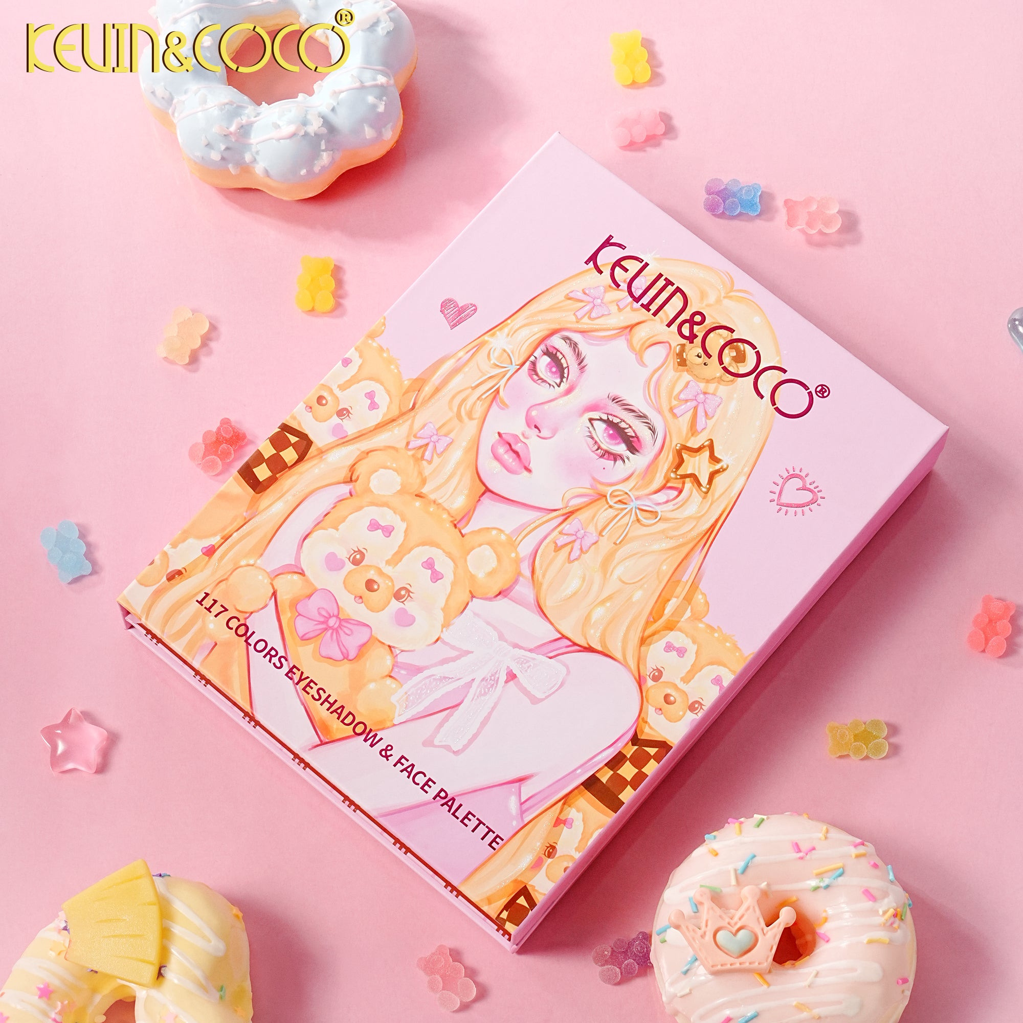 Soft Moe Honey Sugar Girl 117 Color Paper Book-6PCS(KC1611)