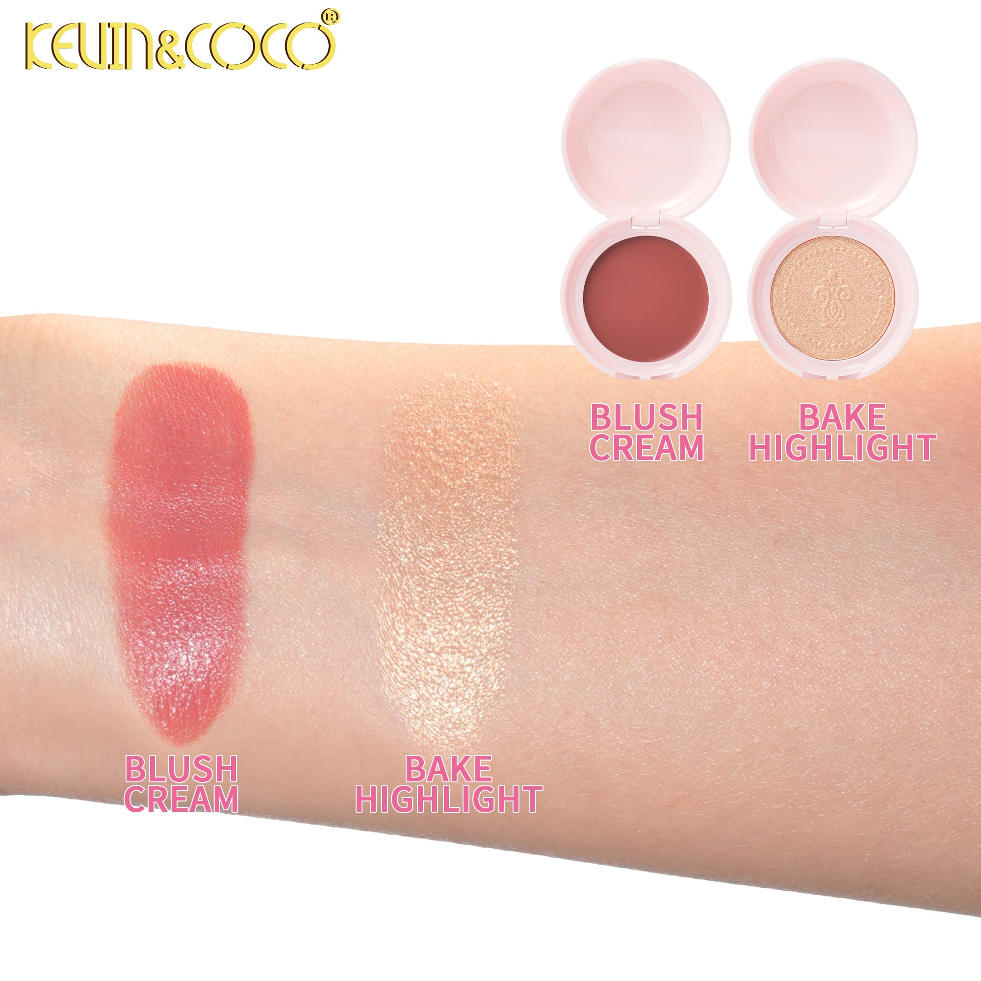 Rose Glow Blush-12PCS(KC1473)