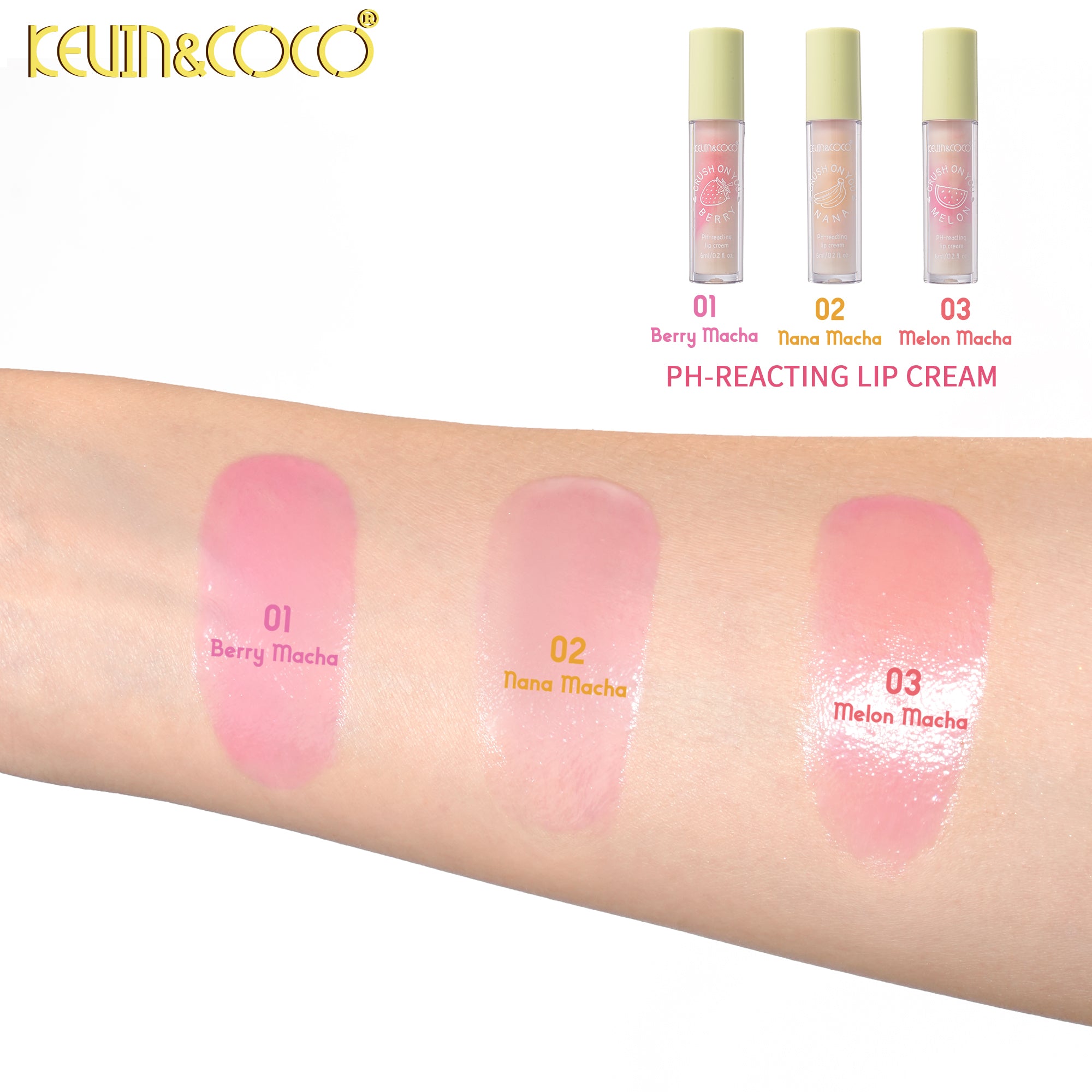 In Love with Matcha Lip Gloss-24PCS(KC1564)