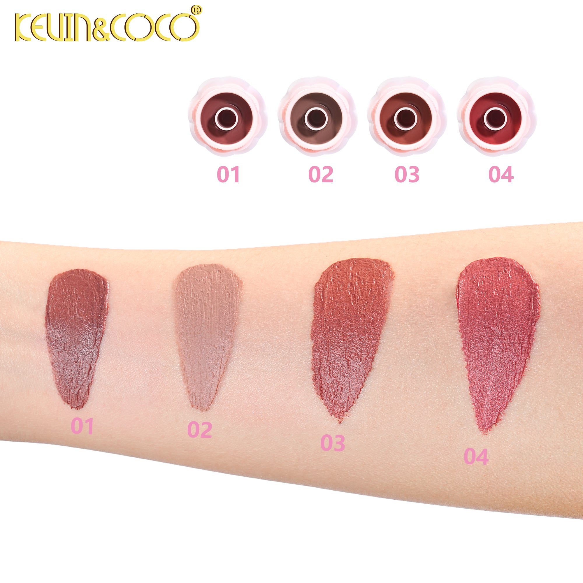Cake Lip Mud-12PCS(KC1539)