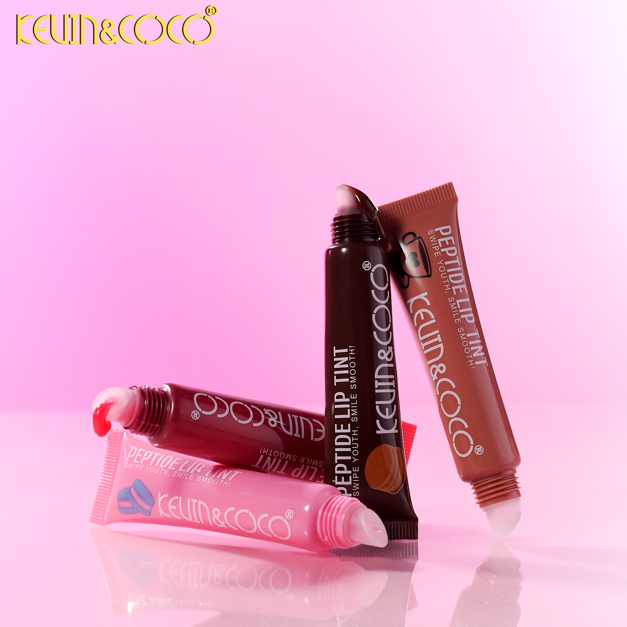 Delicious & Edible Polypeptide Lip Gloss -24PCS(KC1453)