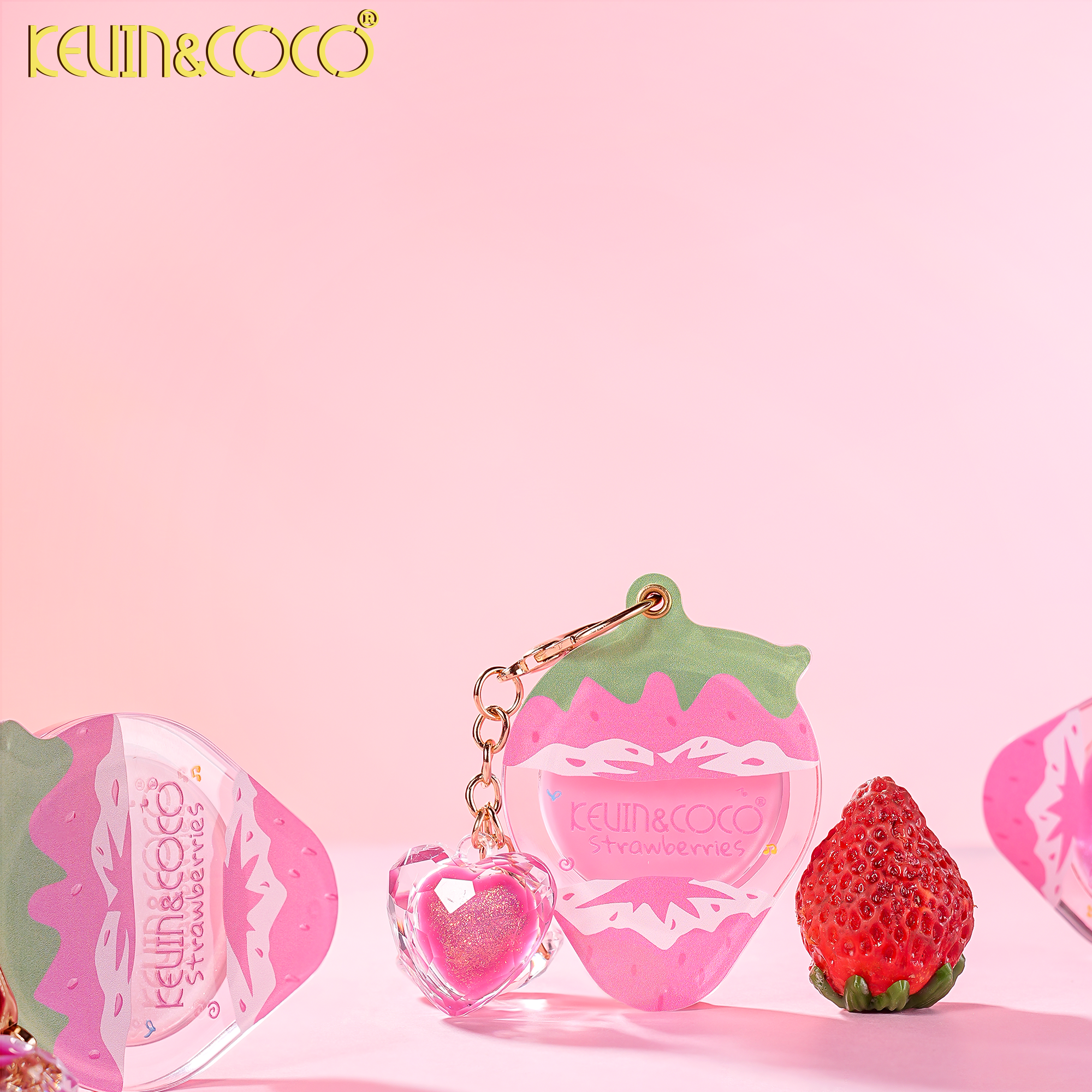 Creamy Strawberry Temperature-Change Blush Balm-24PCS(KC1484)