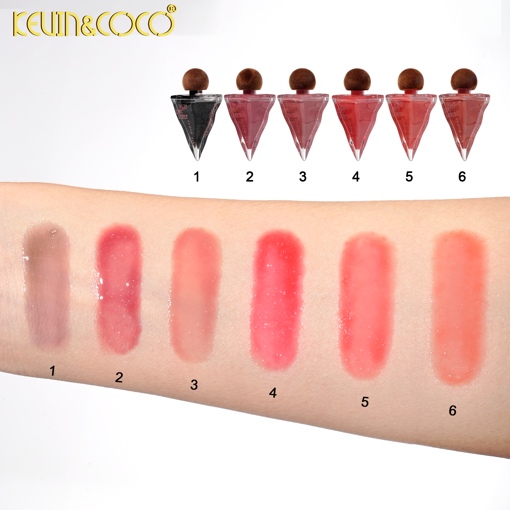 Velvet Love Letter Tinted Lip Lacquer-24PCS(KC1351)