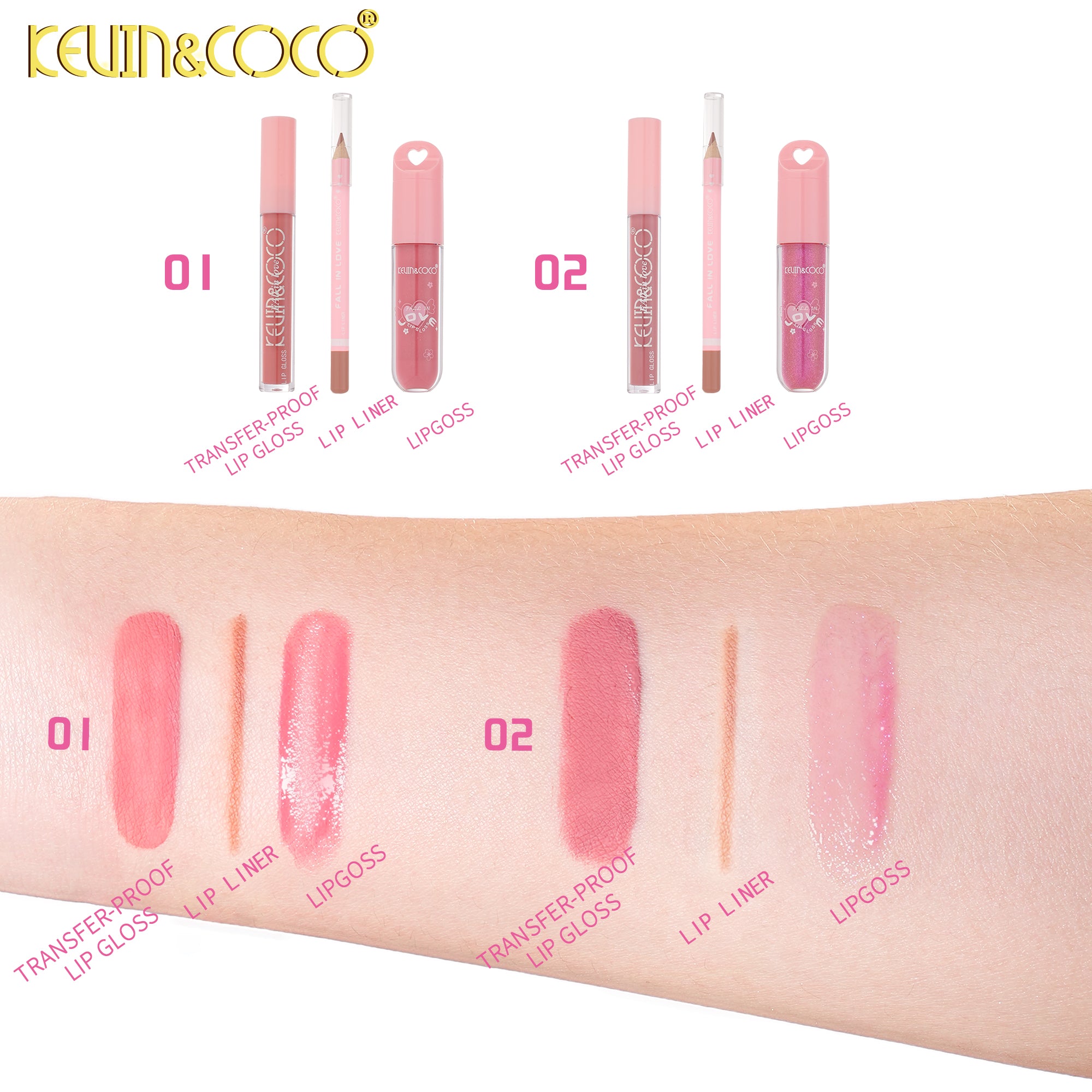 Heartbeat Lip Duo -12PCS(KC1670)
