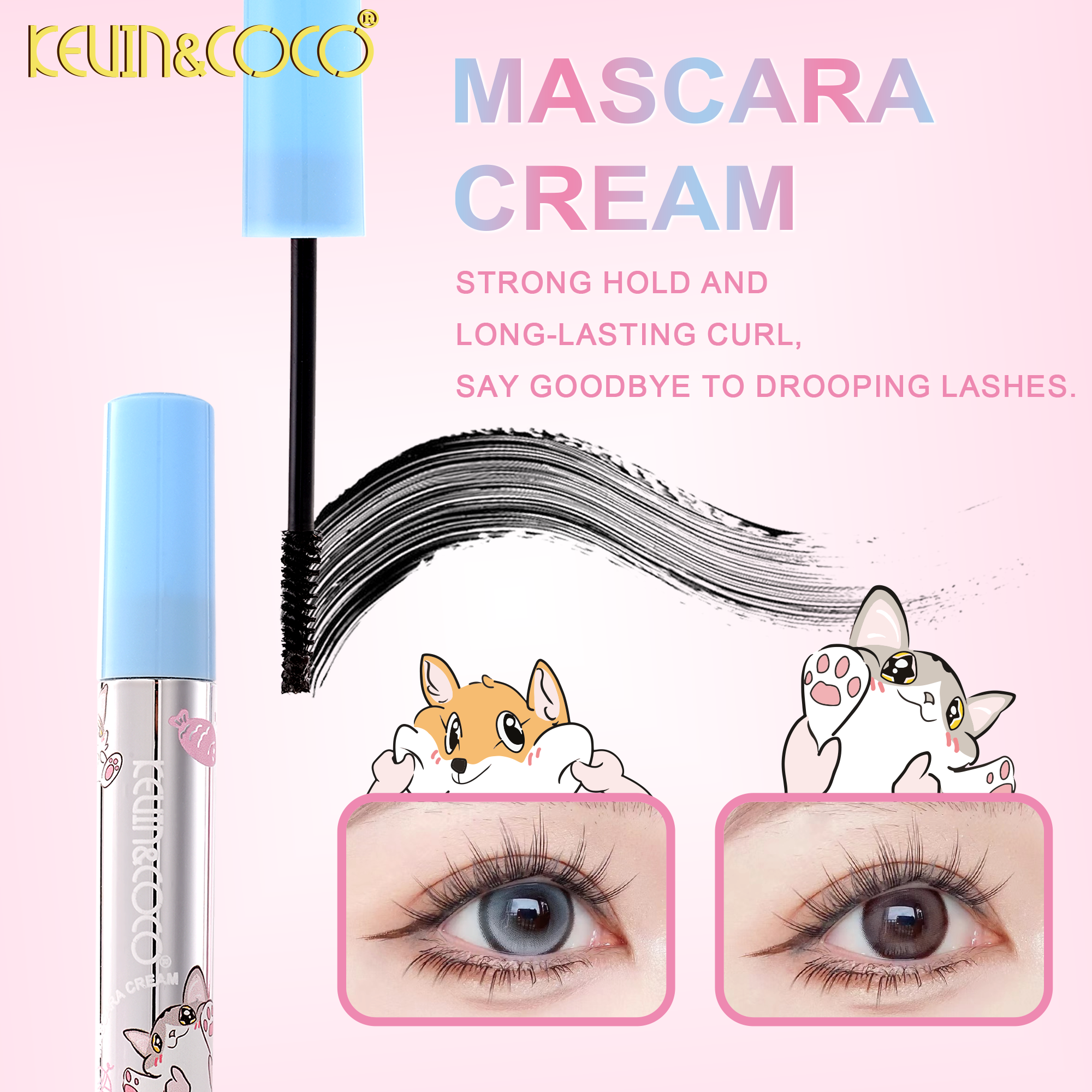 Languid Curl & Coil Mascara-24PCS(KC1710)