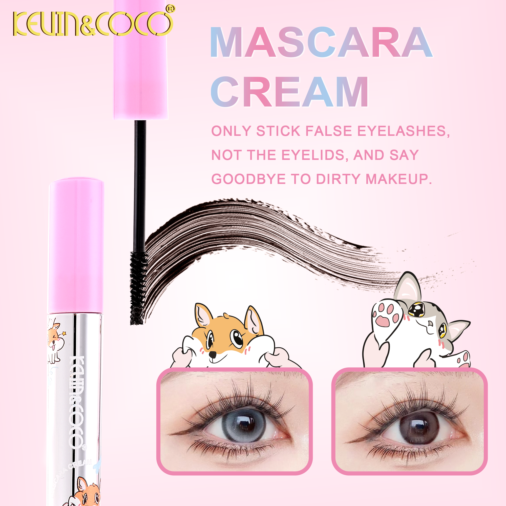 Languid Curl & Coil Mascara-24PCS(KC1710)