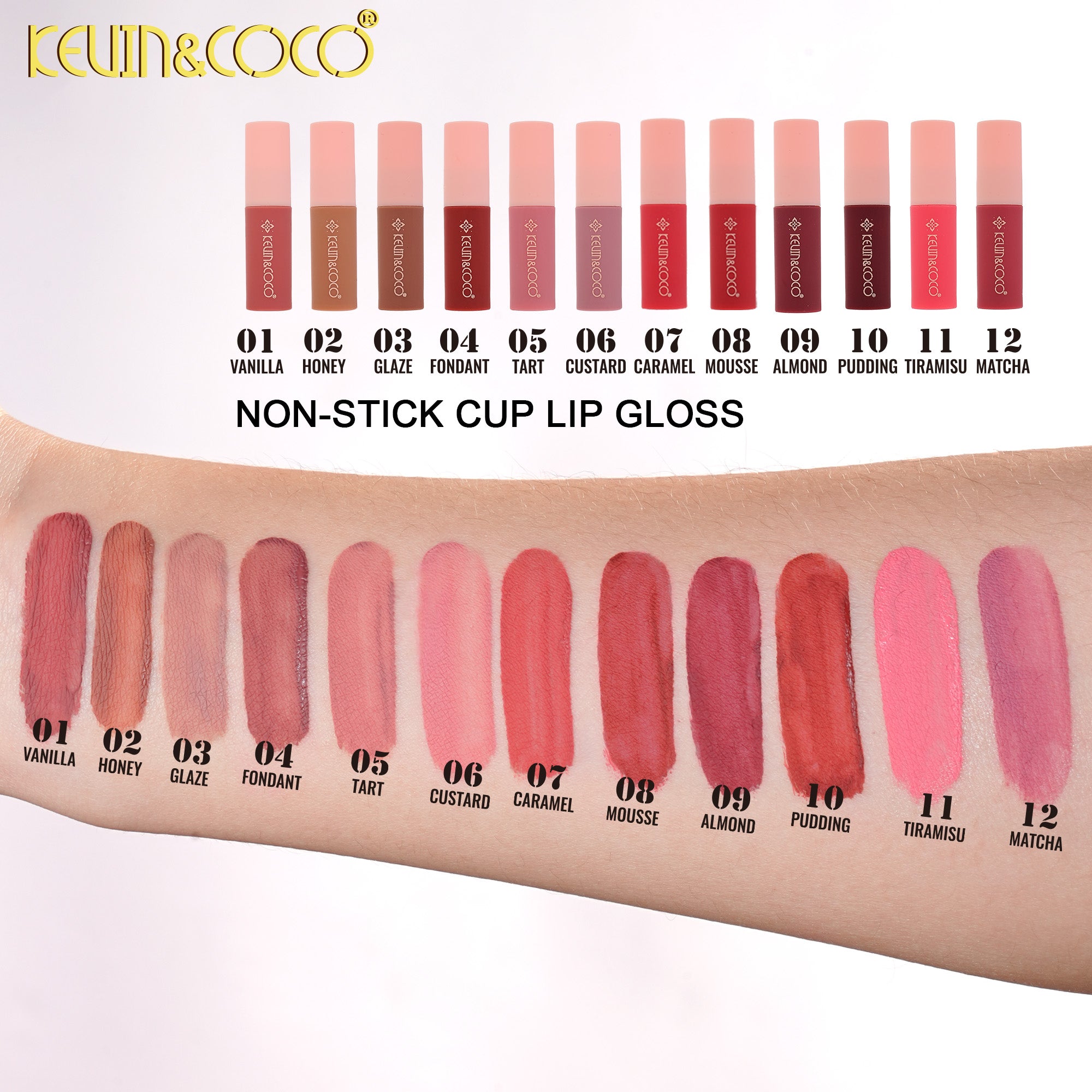 Eternal Enchantment Lip Gloss Set-6PCS(KC1610)