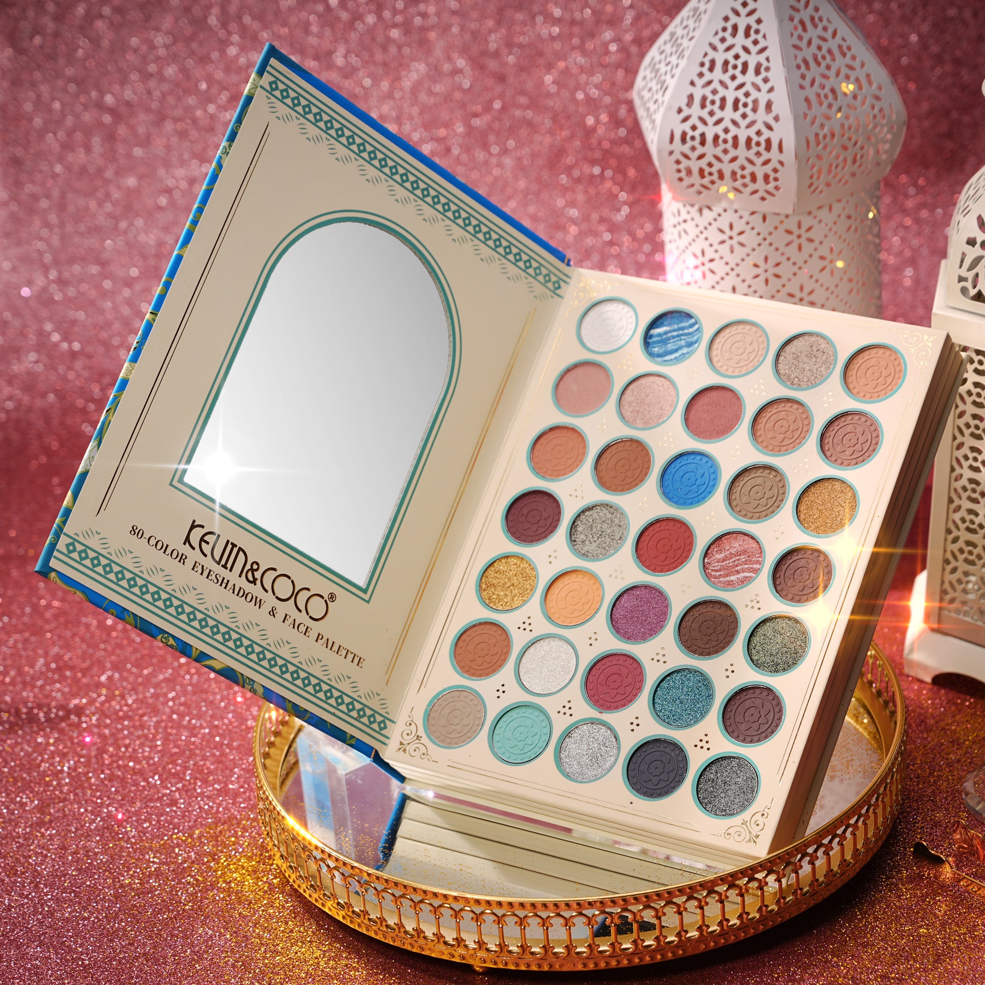 Secret Garden Eyeshadow Palette Booklet -6PCS(KC1615)