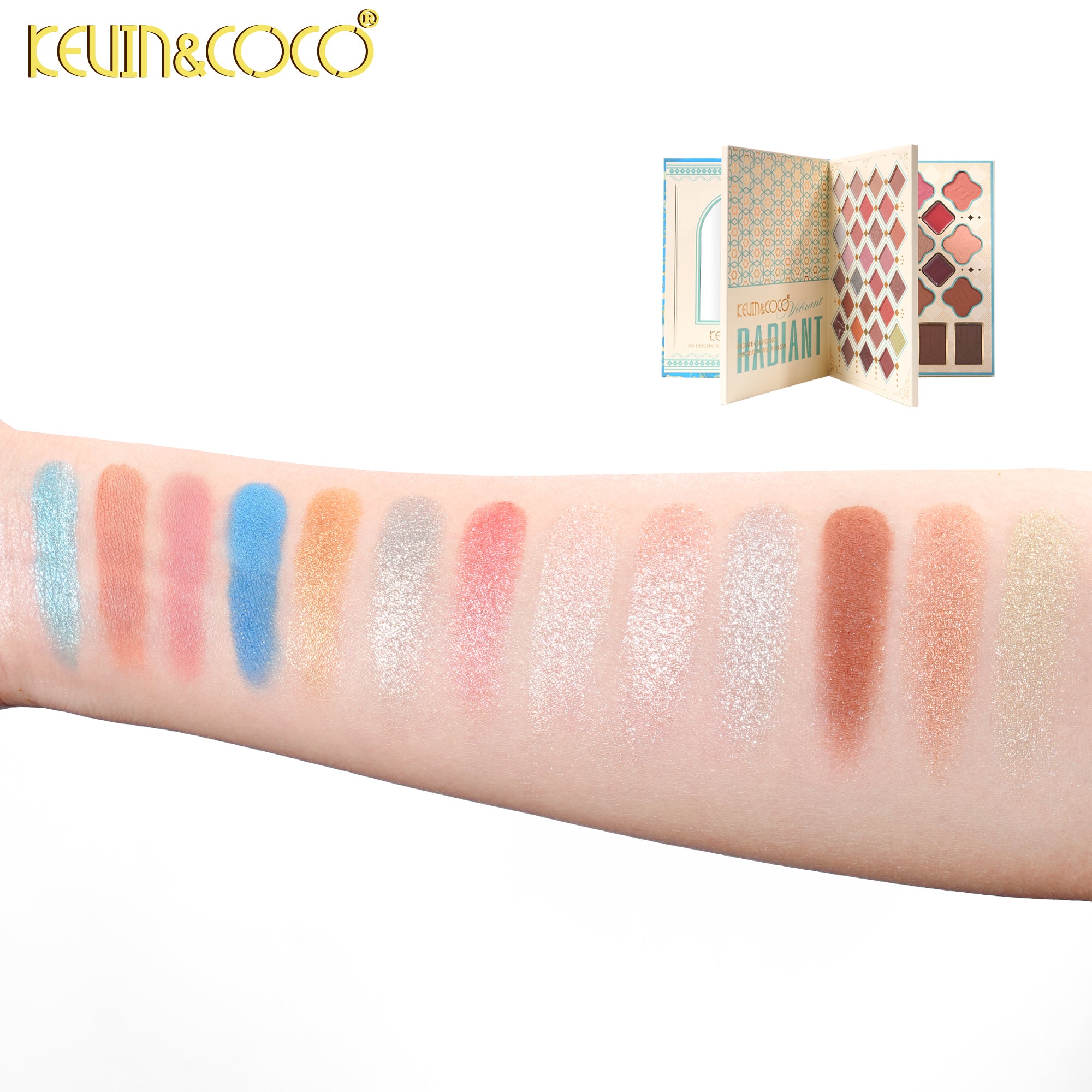 Secret Garden Eyeshadow Palette Booklet -6PCS(KC1615)