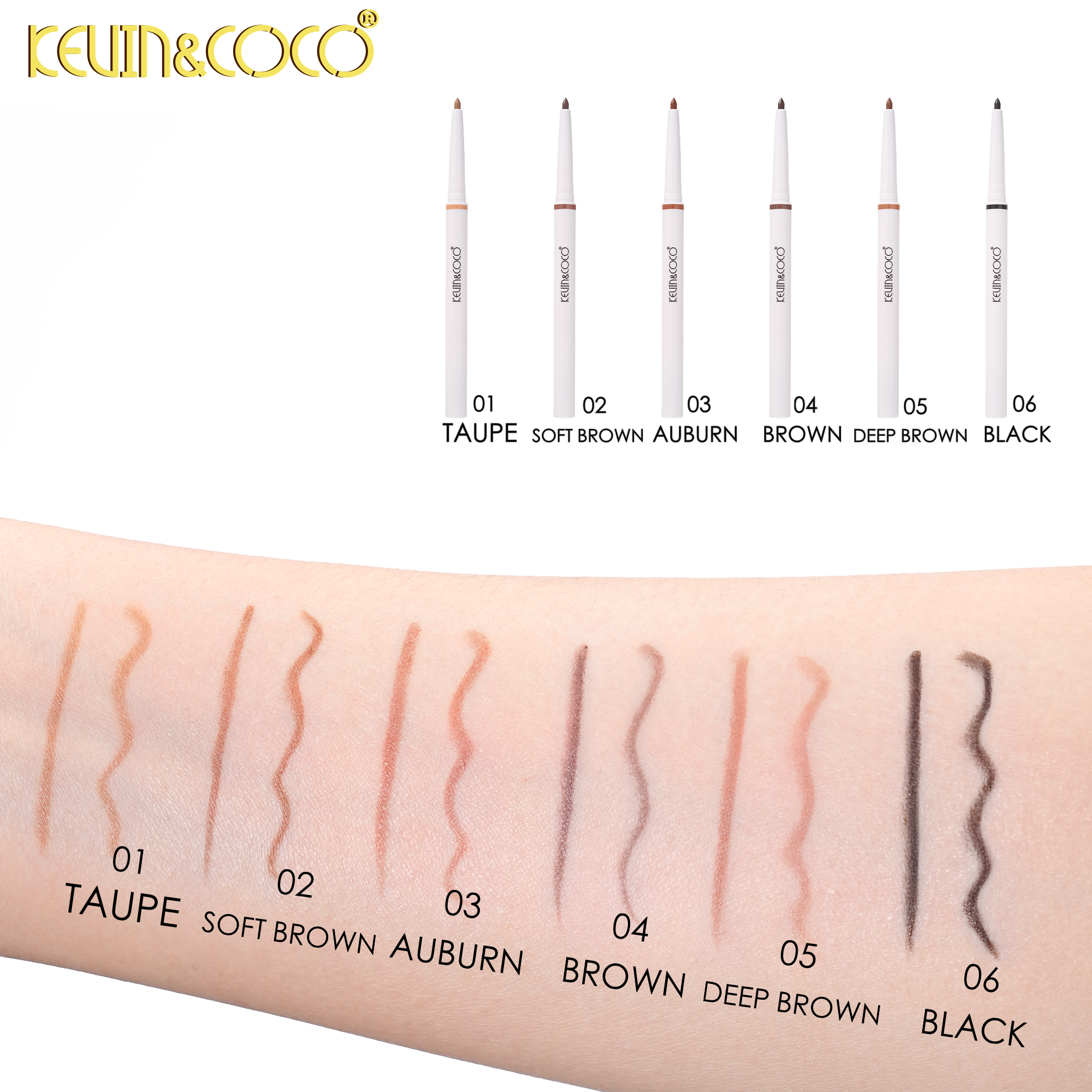 Ink Essence Long-Lasting Eyebrow Pencil-36PCS(KC1612)