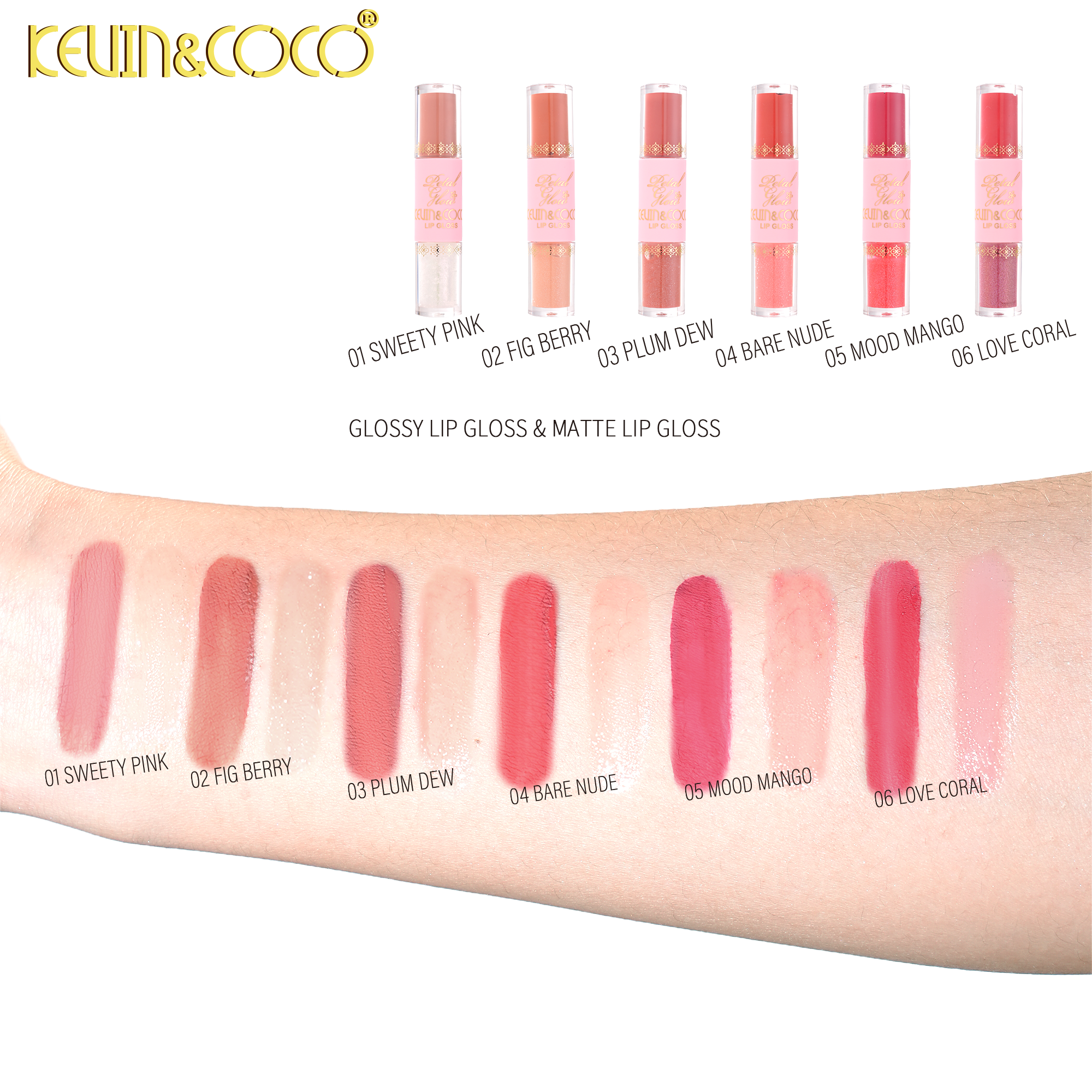Petal Whisper 2-in-1 Lip & Cheek Tint-24PCS(KC1588)