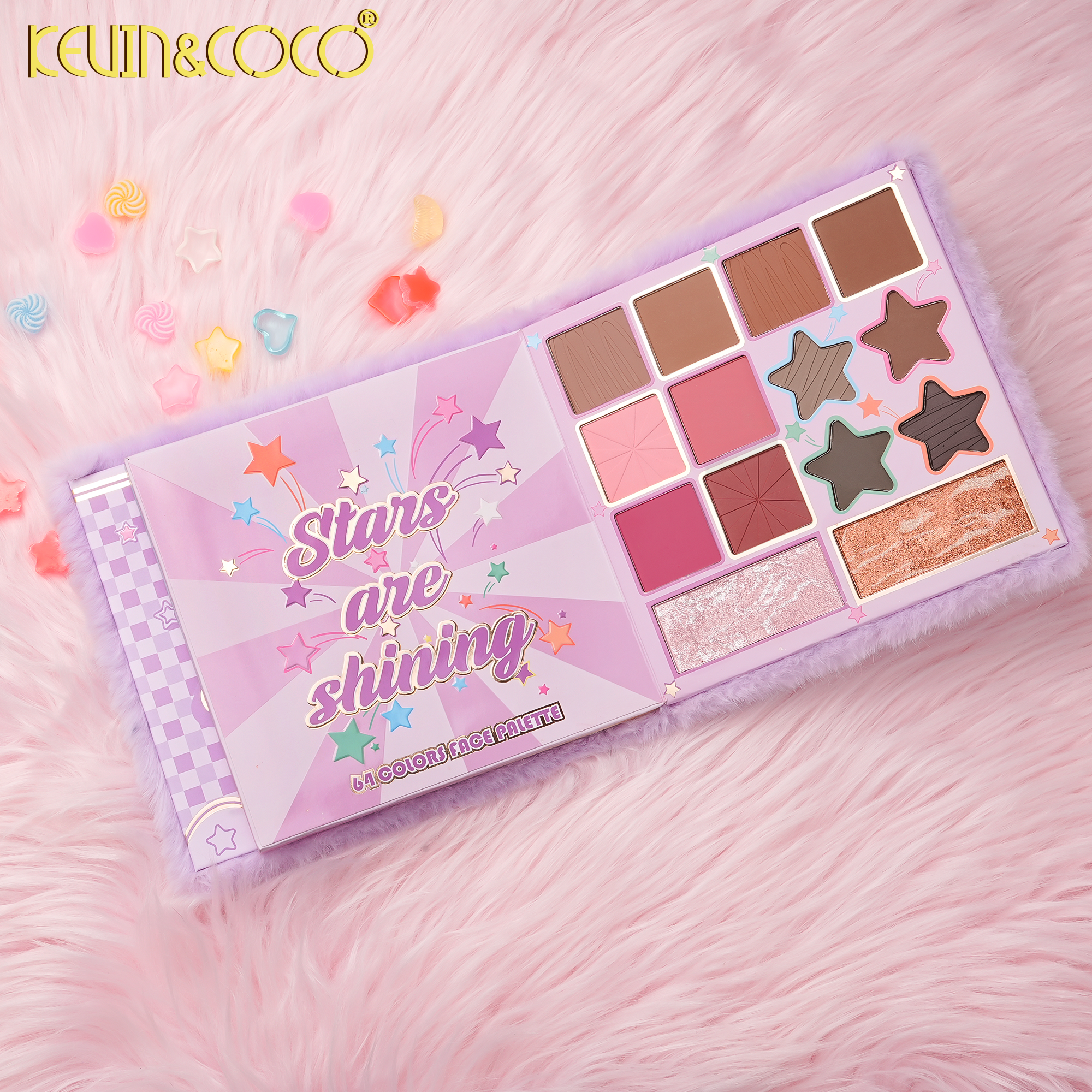 Cloud Sprite 64-Color Sketchbook - Purple-6PCS (KC1634)