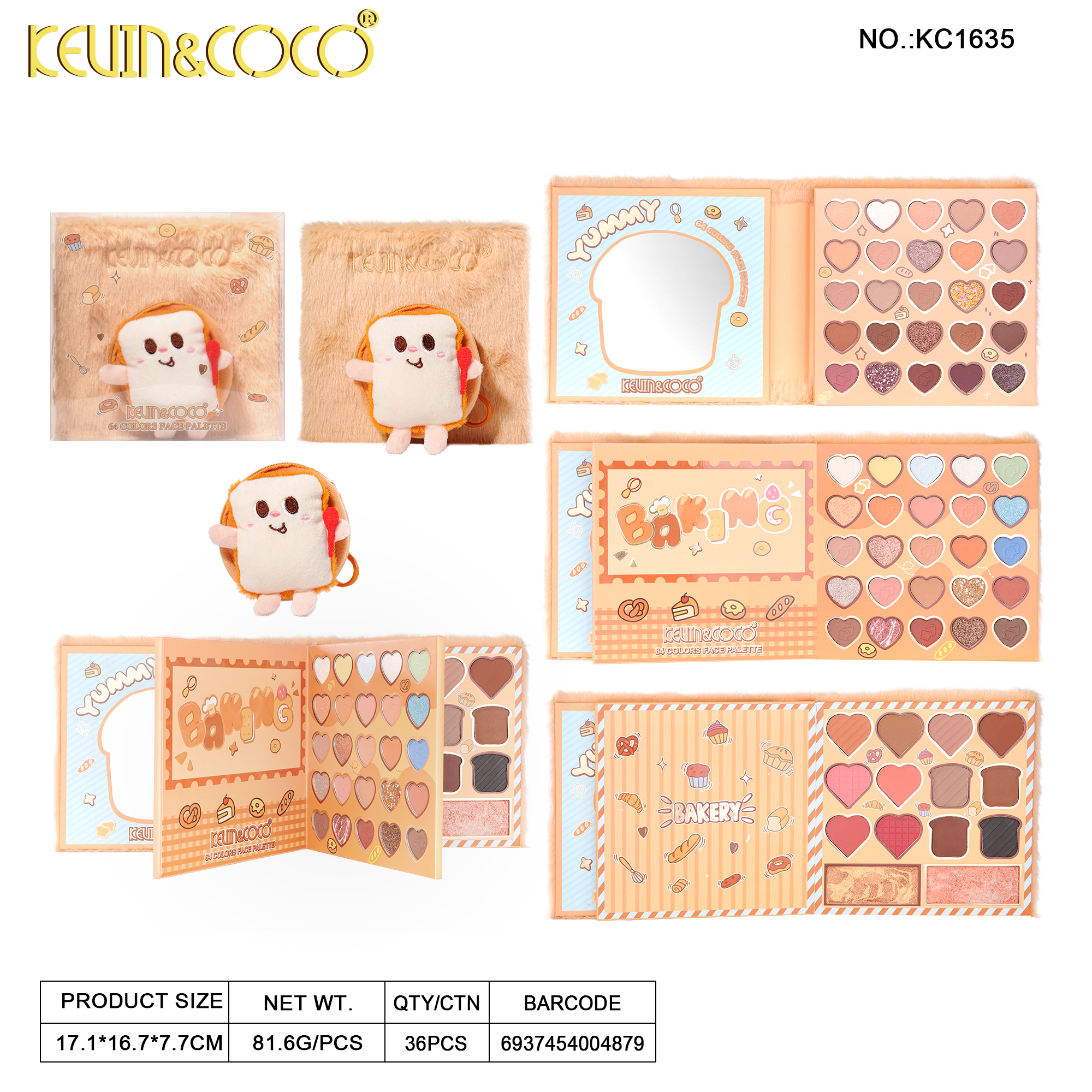 Cloud Sprite 64-Color Sketchbook - Brown-24pcs(KC1635)