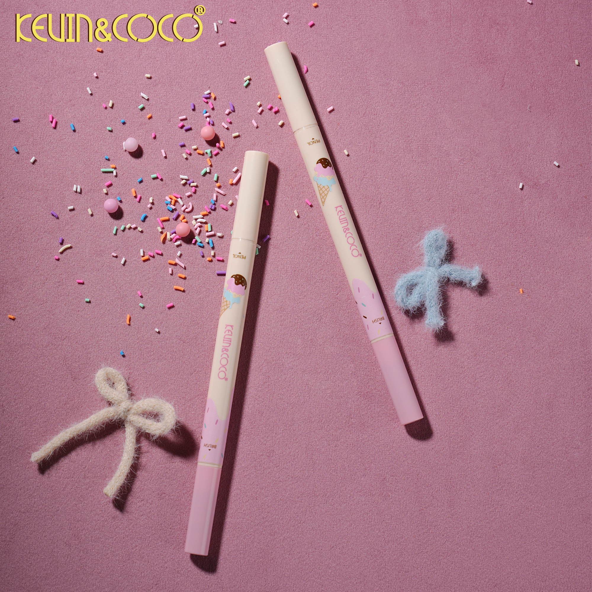 Dual-Effect Dessert Eyebrow Pencil-36PCS(KC1674)
