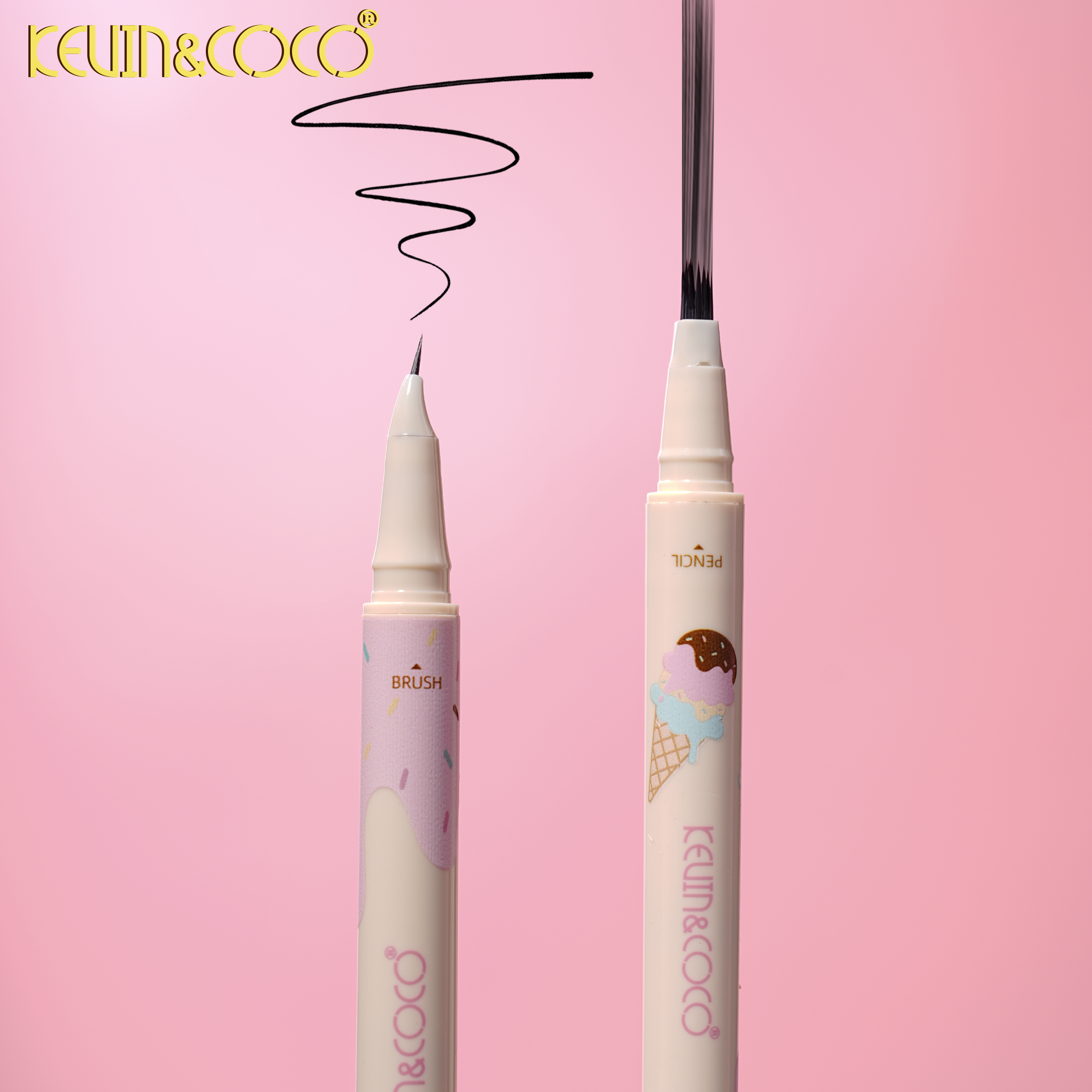 Dual-Effect Dessert Eyebrow Pencil-36PCS(KC1674)