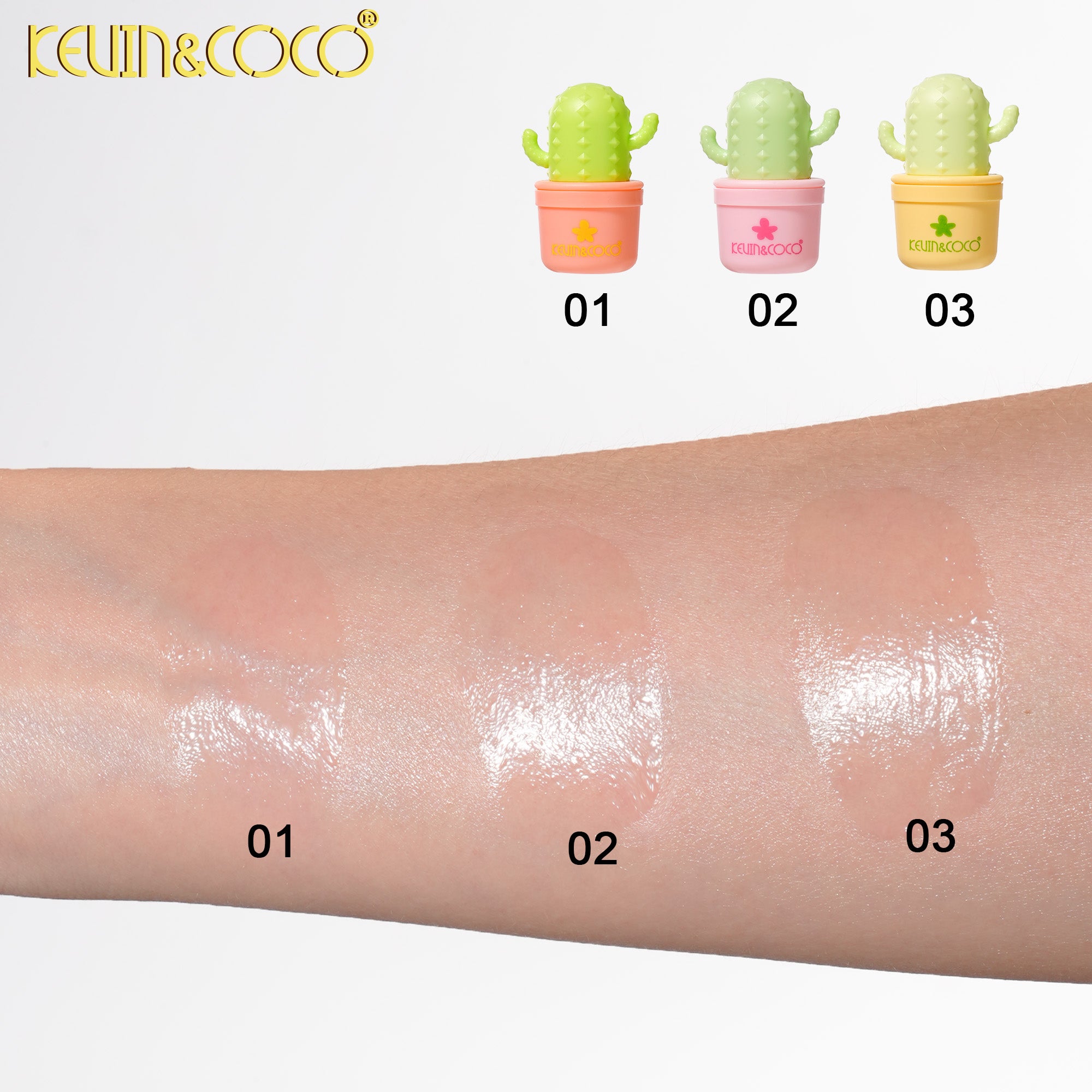 Cactus Moisturizing Lip Balm-24PCS(KC1510)
