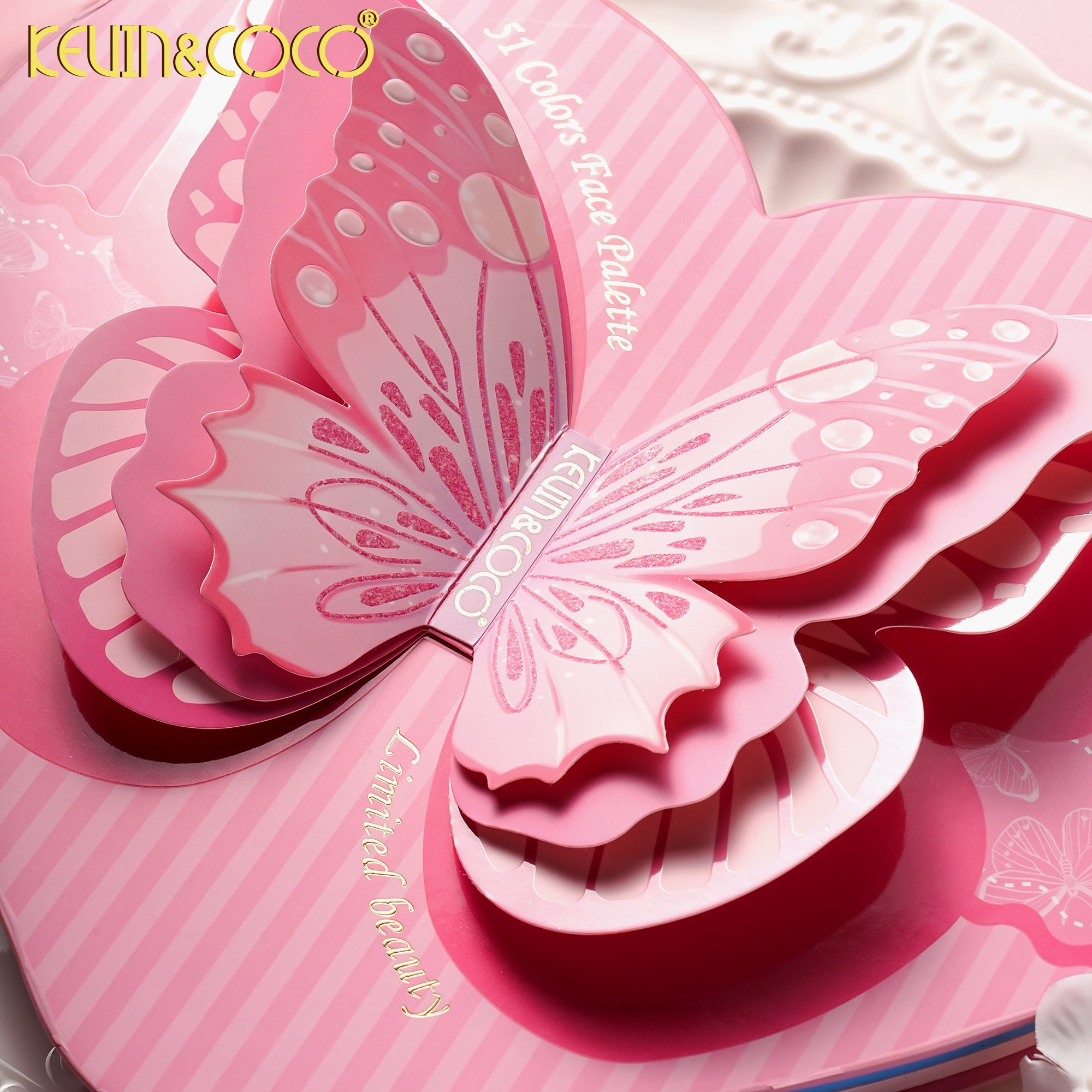 Butterfly Dance Spinning Paper Eyeshadow Palette-6PCS(KC1459)