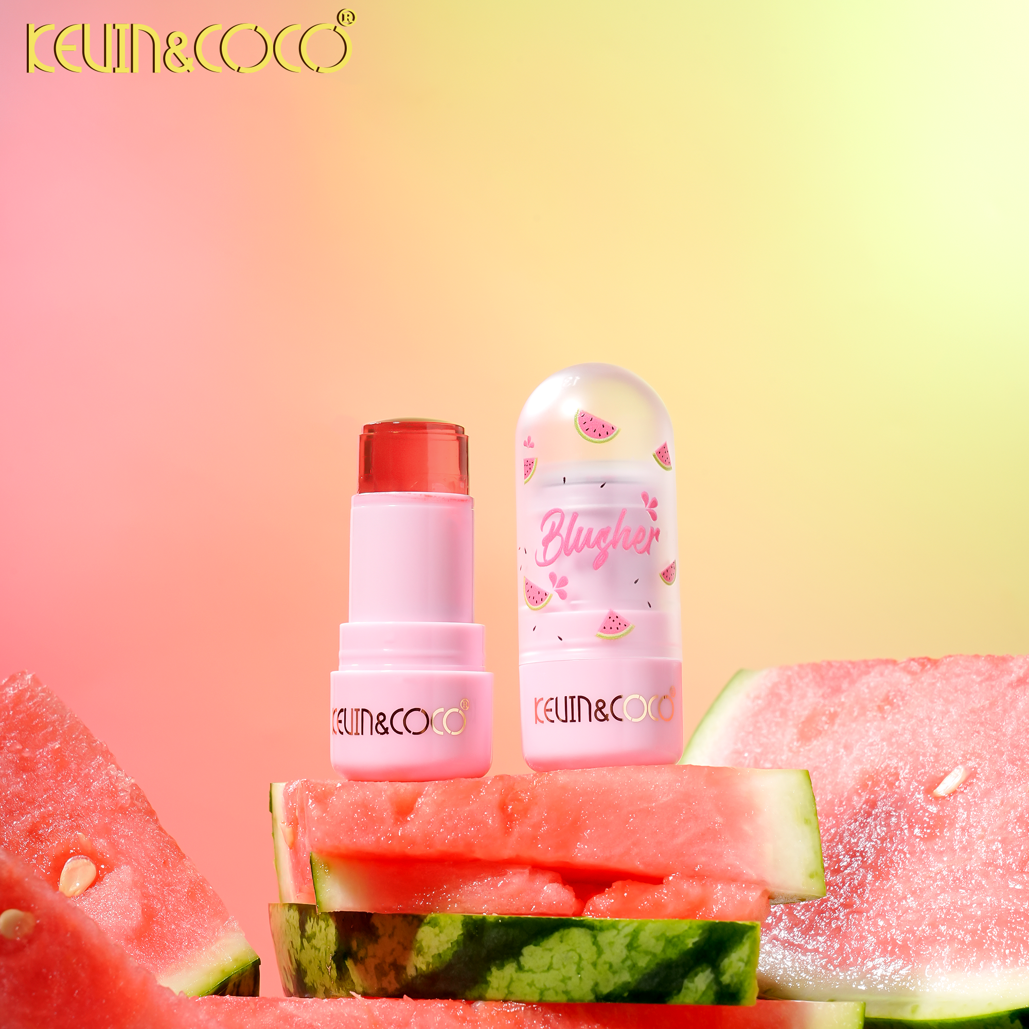 Glow Glimmer Jelly Blush Stick-24PCS(KC1411)