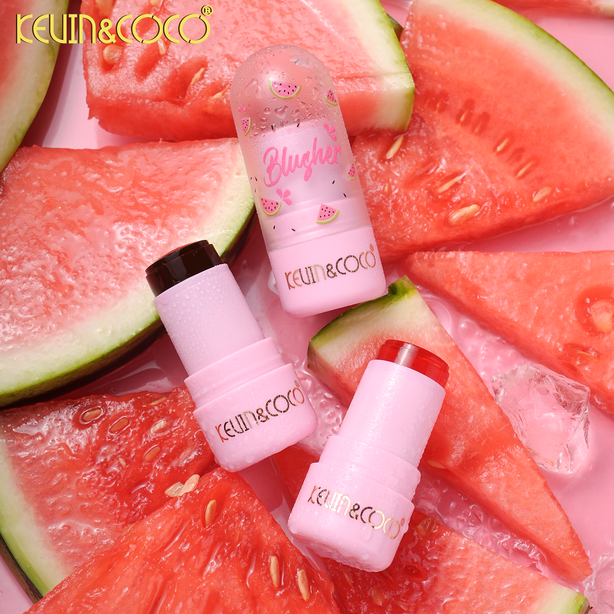 Glow Glimmer Jelly Blush Stick-24PCS(KC1411)