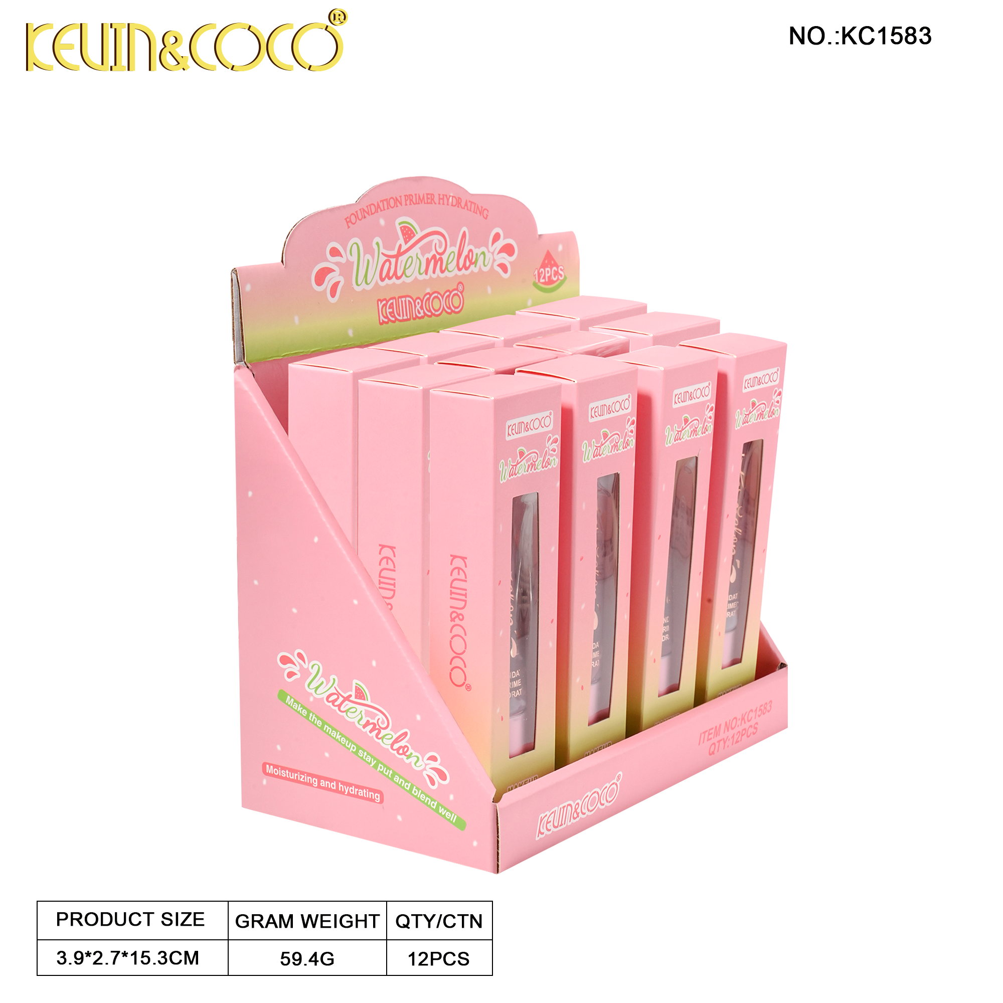 Flowing Light Series Primer-24PCS(KC1563)