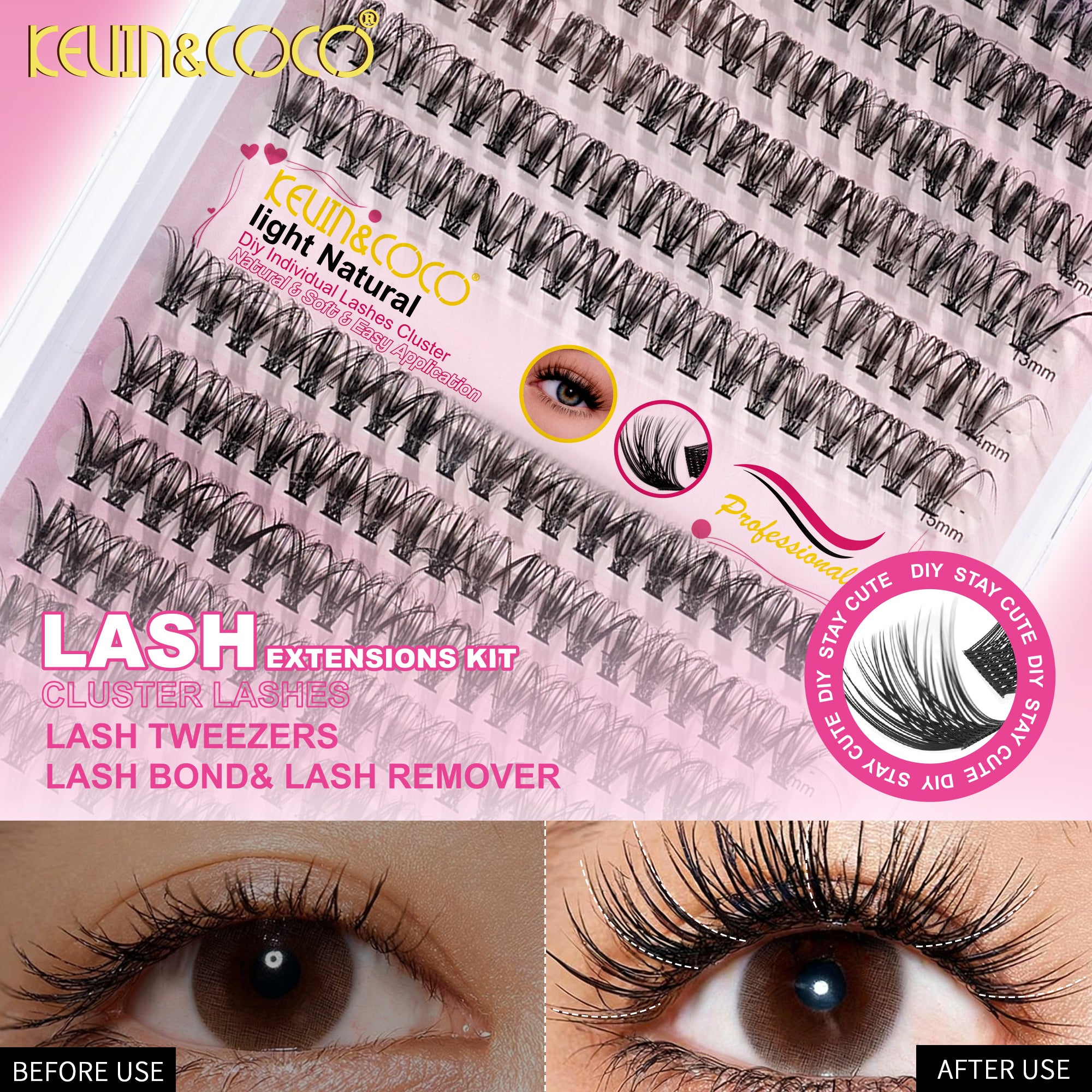 Soft Glow Lash Kit-6PCS(KC2089)