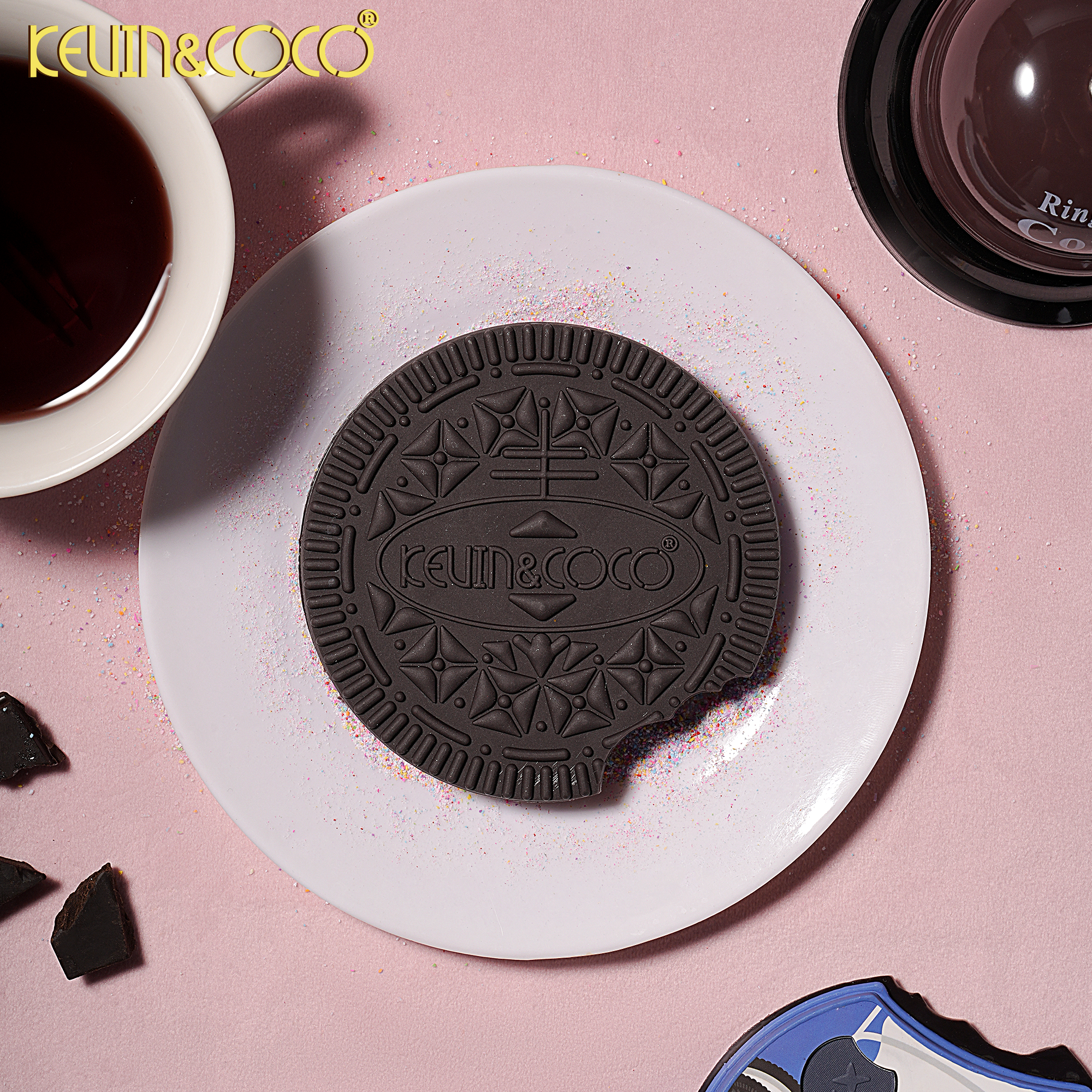 Chocolate Drops Series 7-Color Eyeshadow-12PCS(ITEM NO.:KC1541/KC1454/KC1455 )