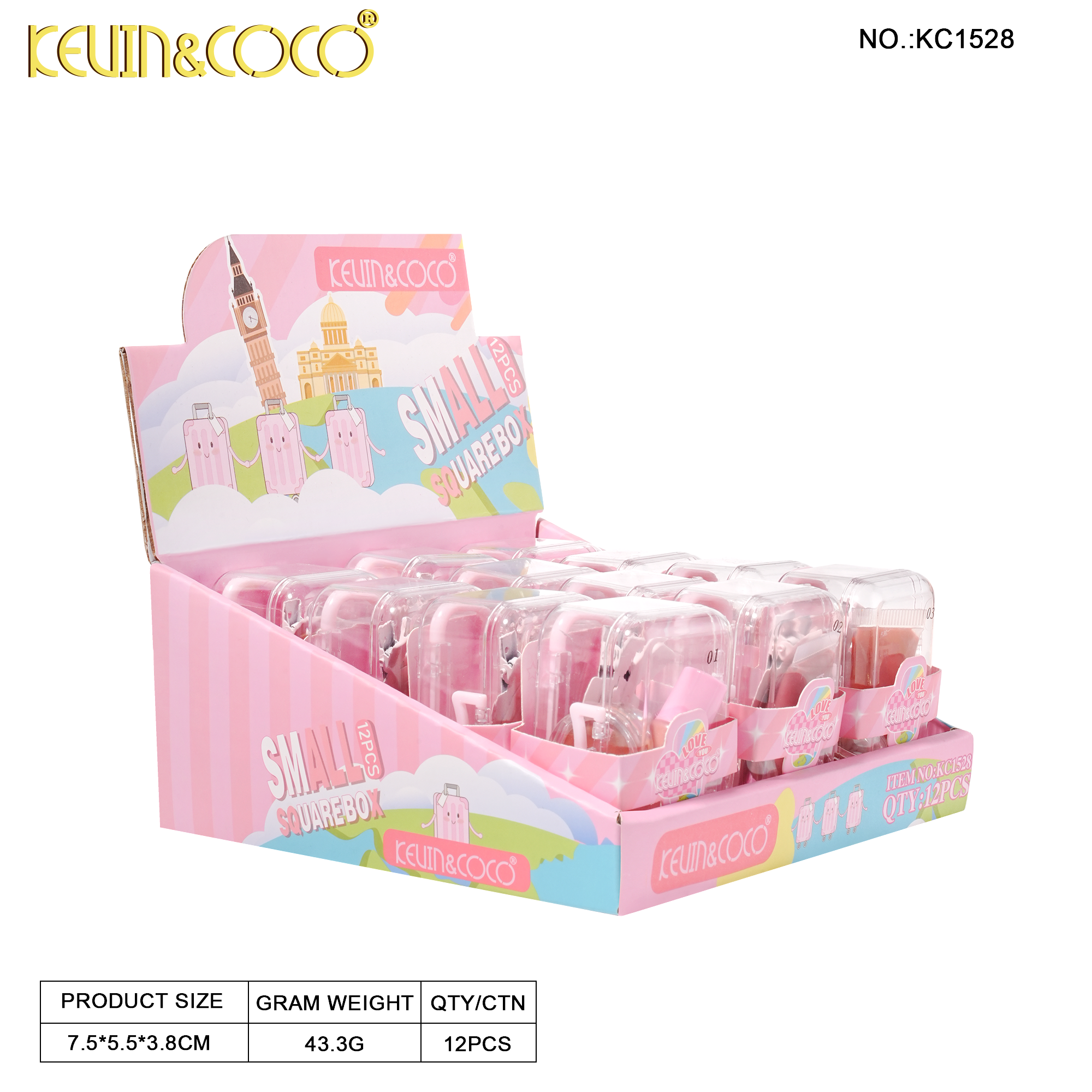 Beauty Small Square Set(KC1528)