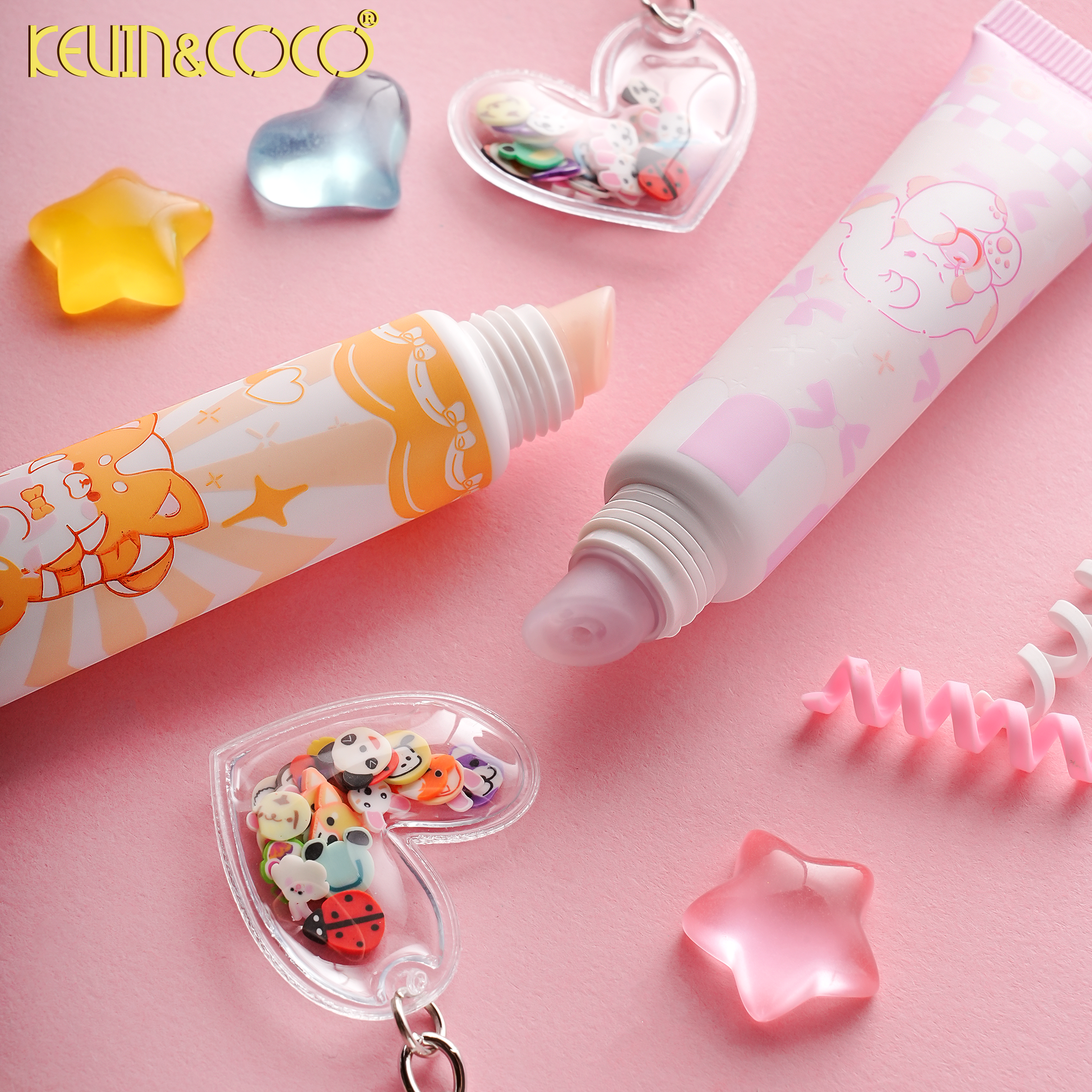 Dessert House Lip Gloss 4 Colors Mixed-12pcs(KC1525)