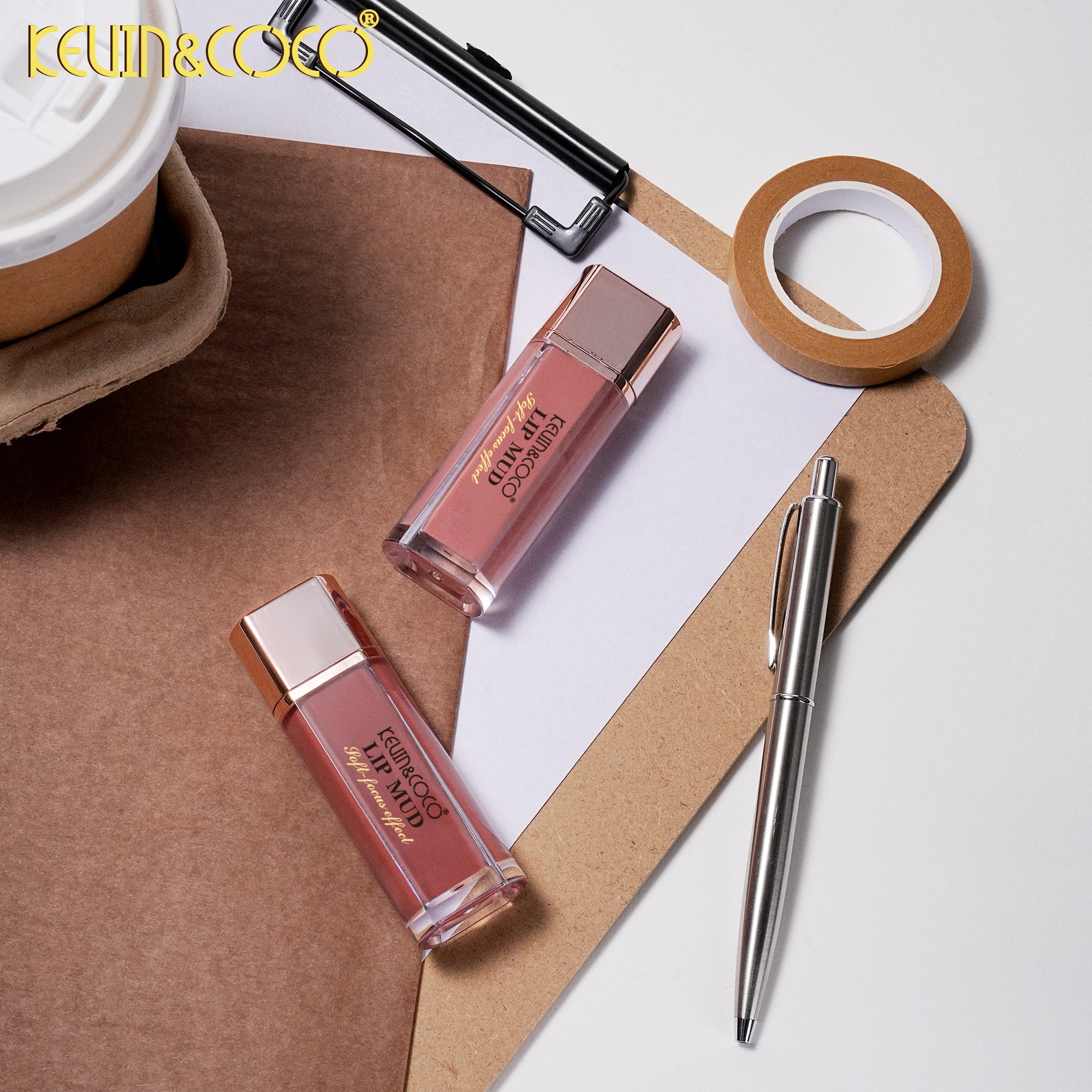 Powder Cream Lip Mud-24PCS(KC1944)