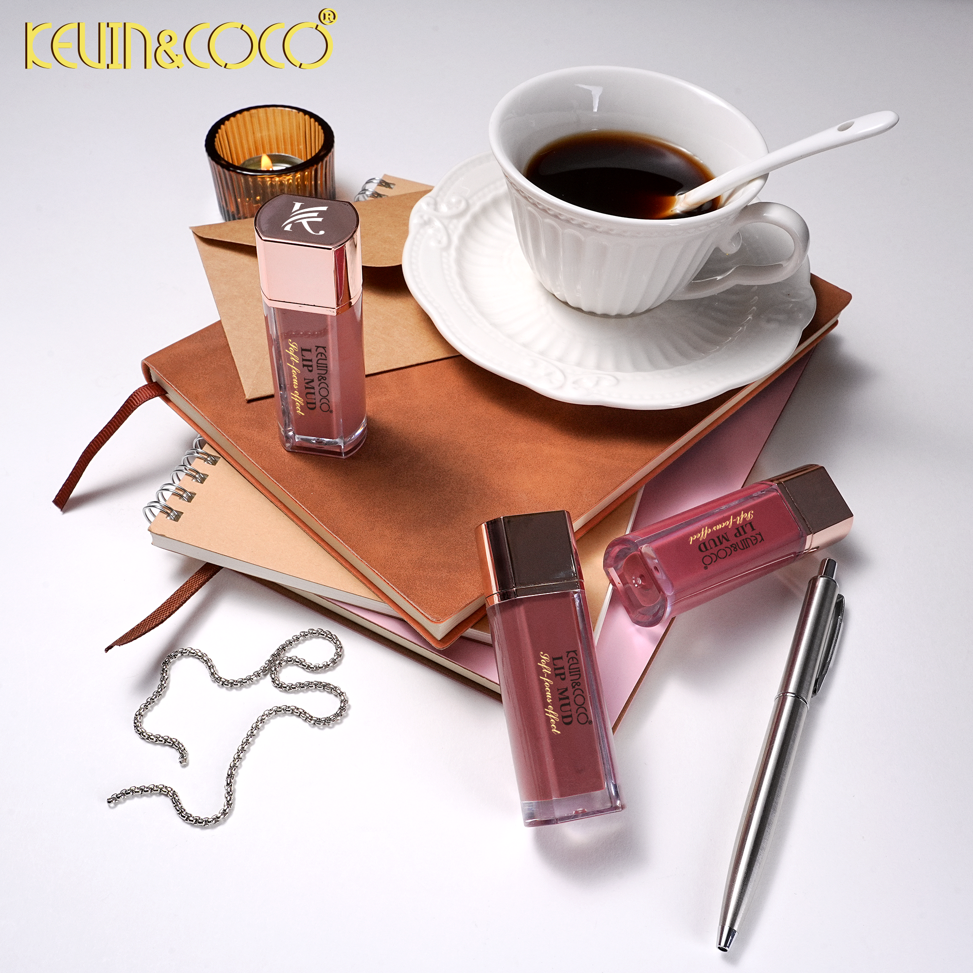 Powder Cream Lip Mud-24PCS(KC1944)