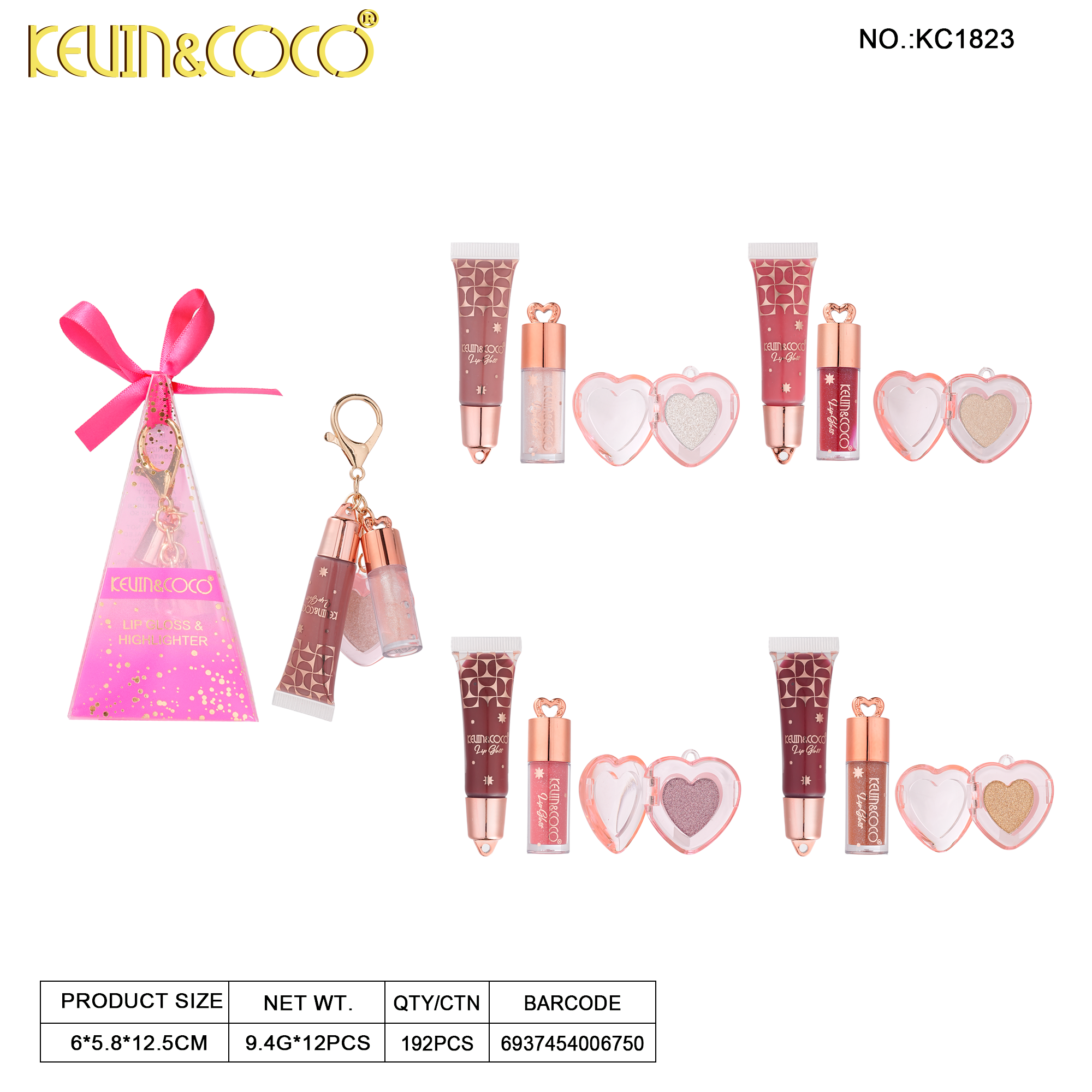 True Whisper Lash Kit-12PCS(KC1823)