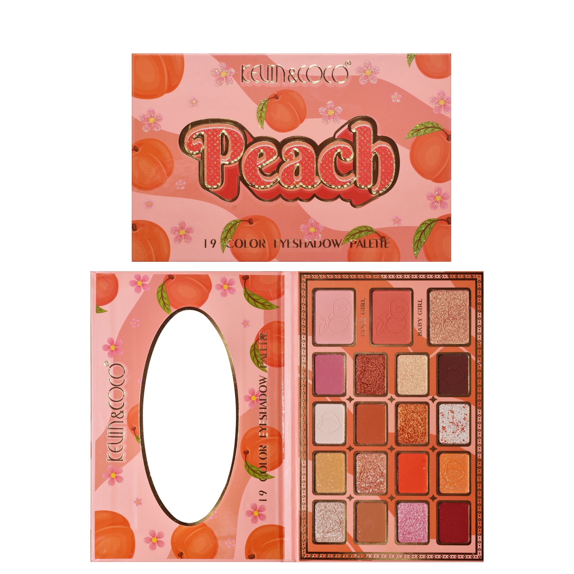 19-Color Peach Perfect Makeup Palette
