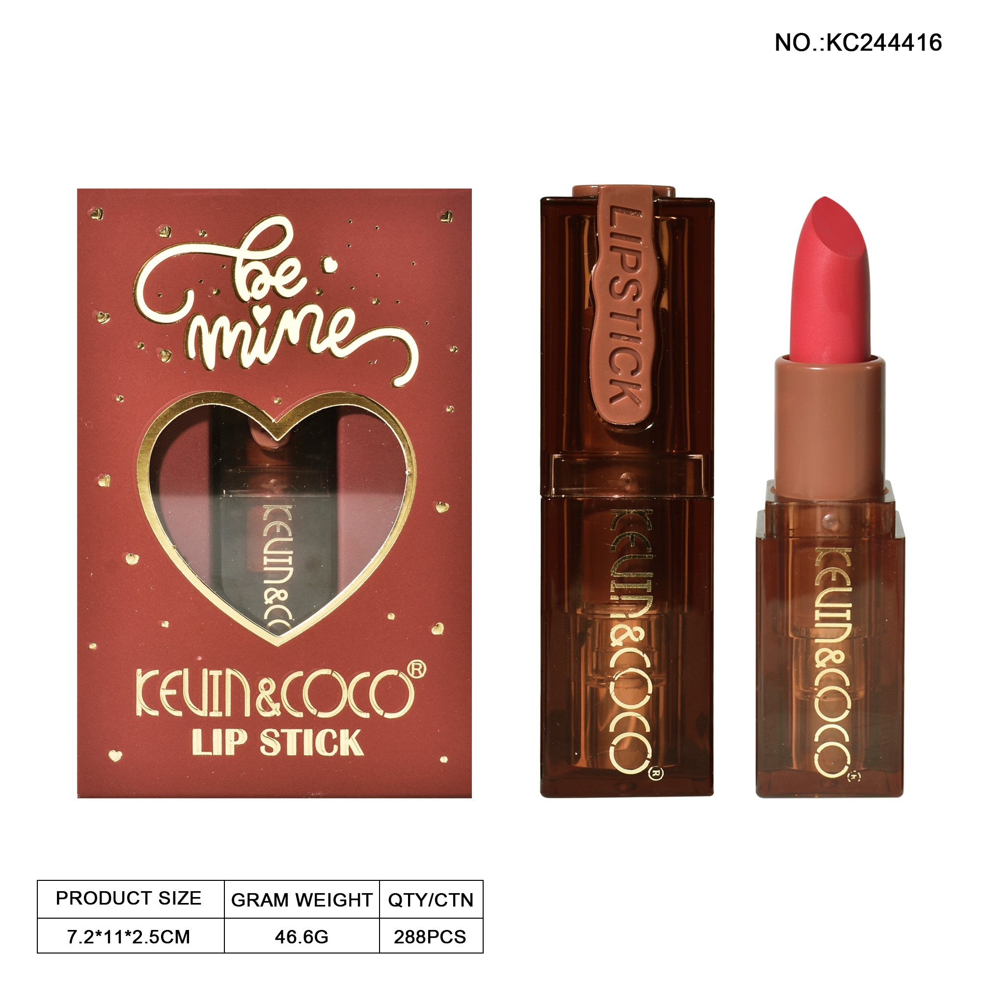 Be Mine Matte Lipstick - 6 Colors (KC244416)