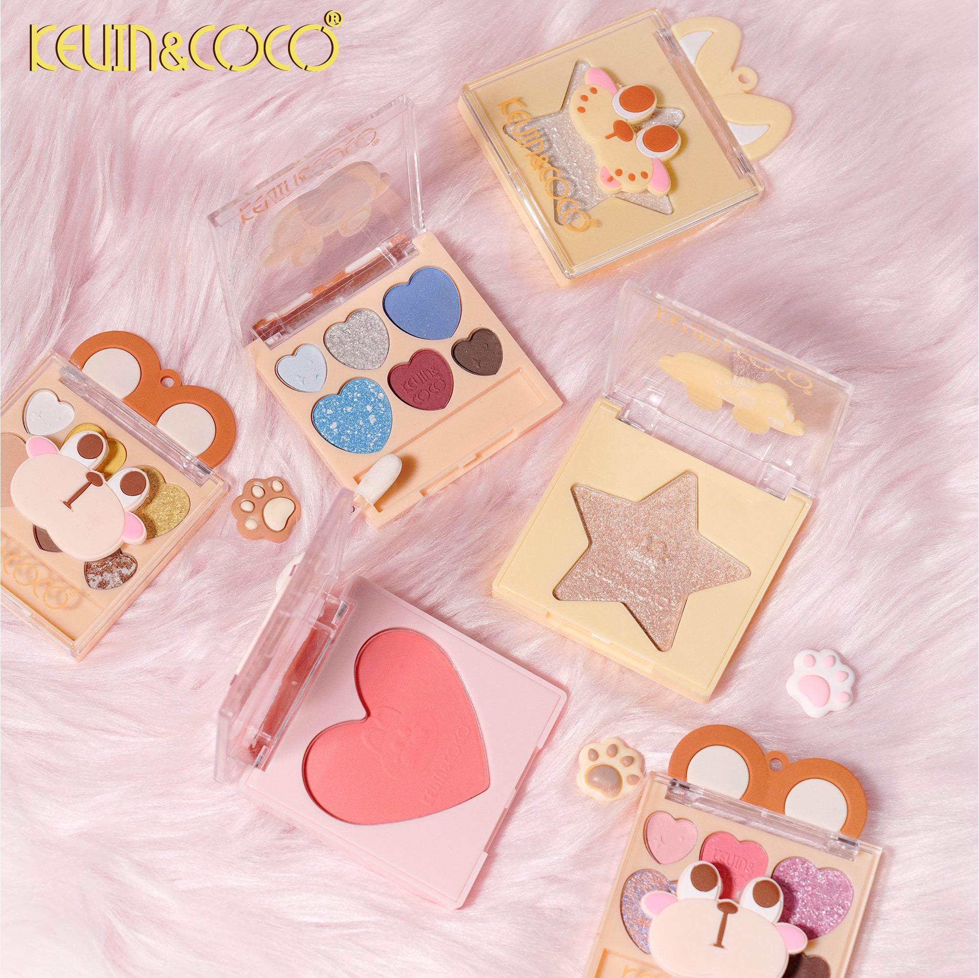 Puppy Pals Palette – Eye Shadow/Highlighter/Blush(KC1524/KC1523/KC1526)