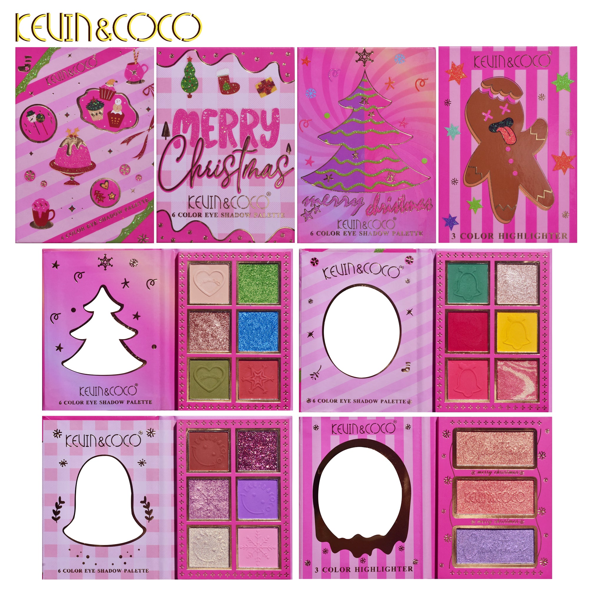 【Christmas Edition】KEVIN & COCO Christmas 4-Palette Set