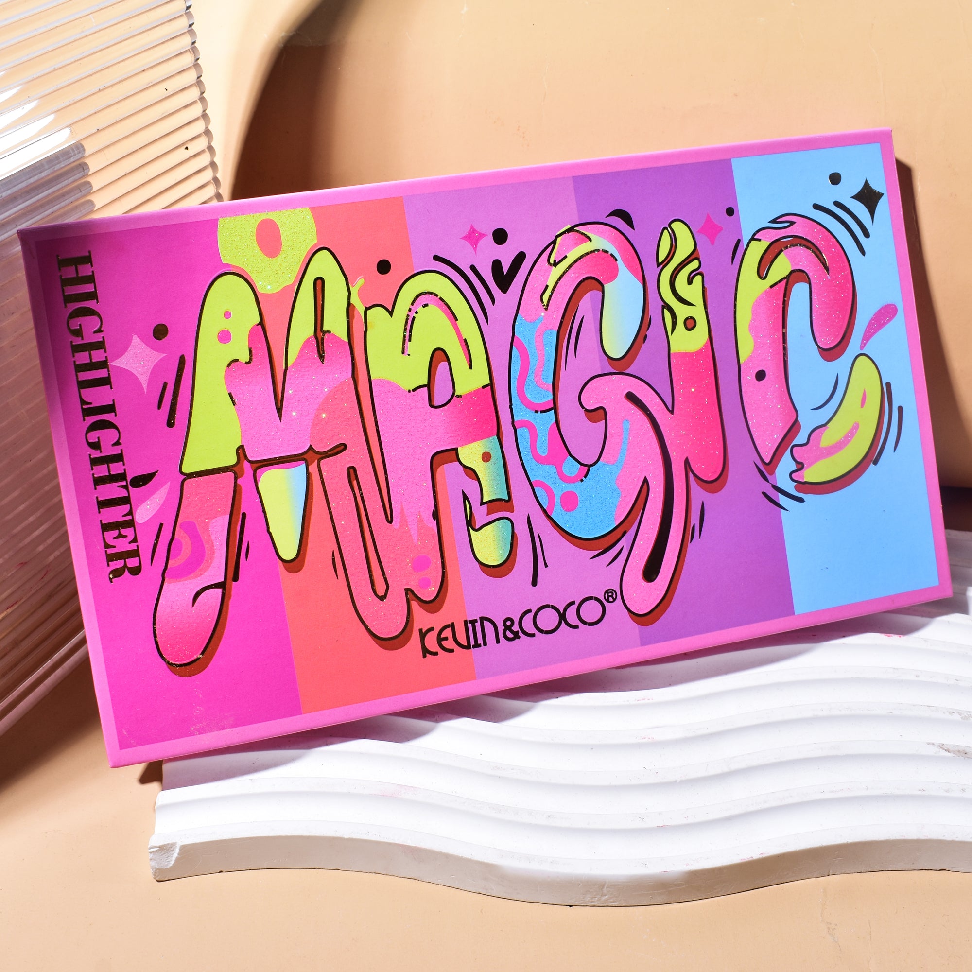 8-Color Magic Shining Highlighter Palette