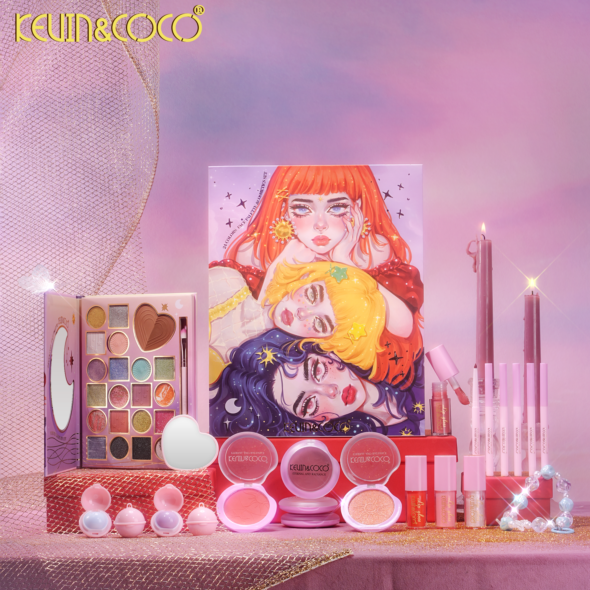 Starlight Lip Liner Mini Set-6PCS(KC1509)