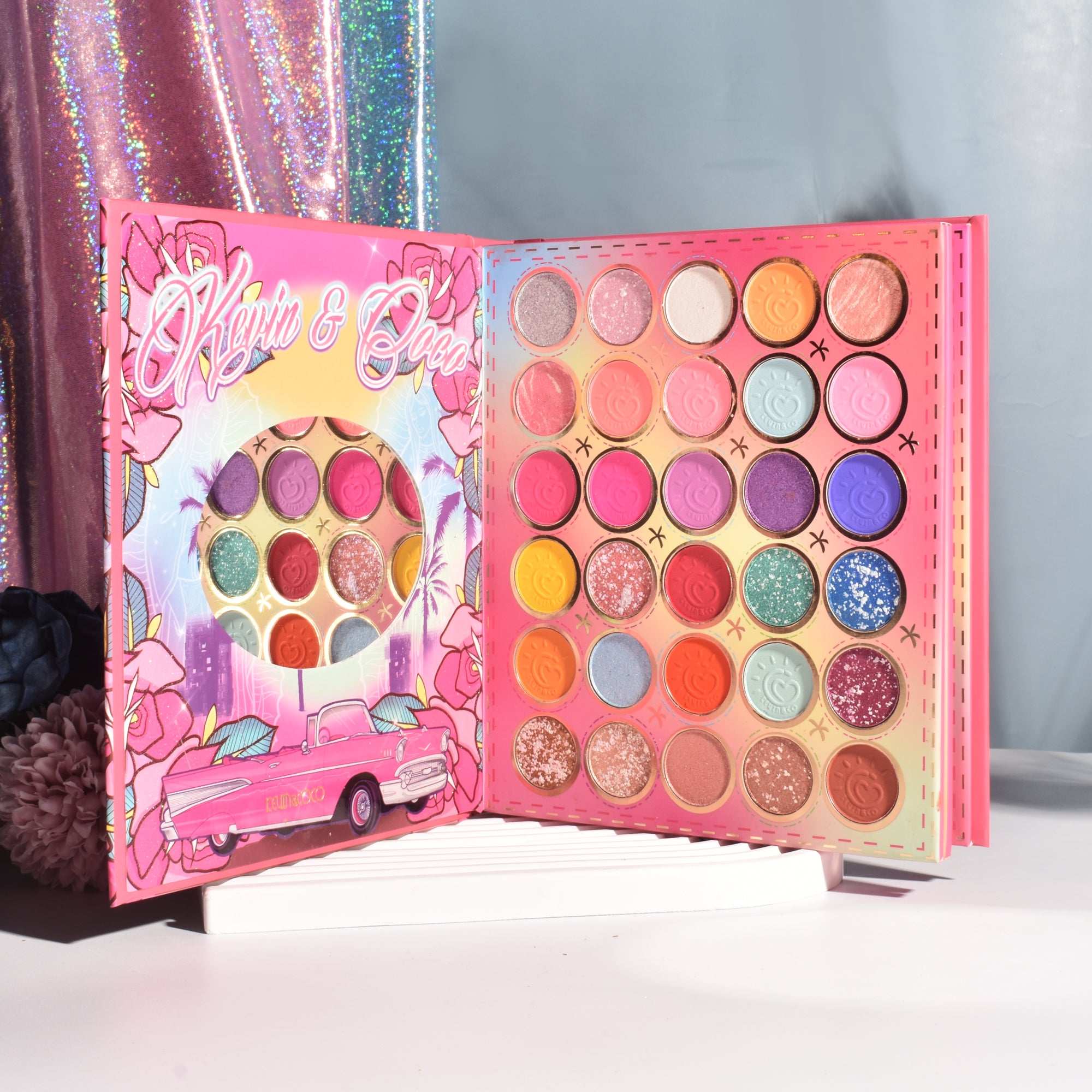 69-Color Spice Girl Makeup Palette Book